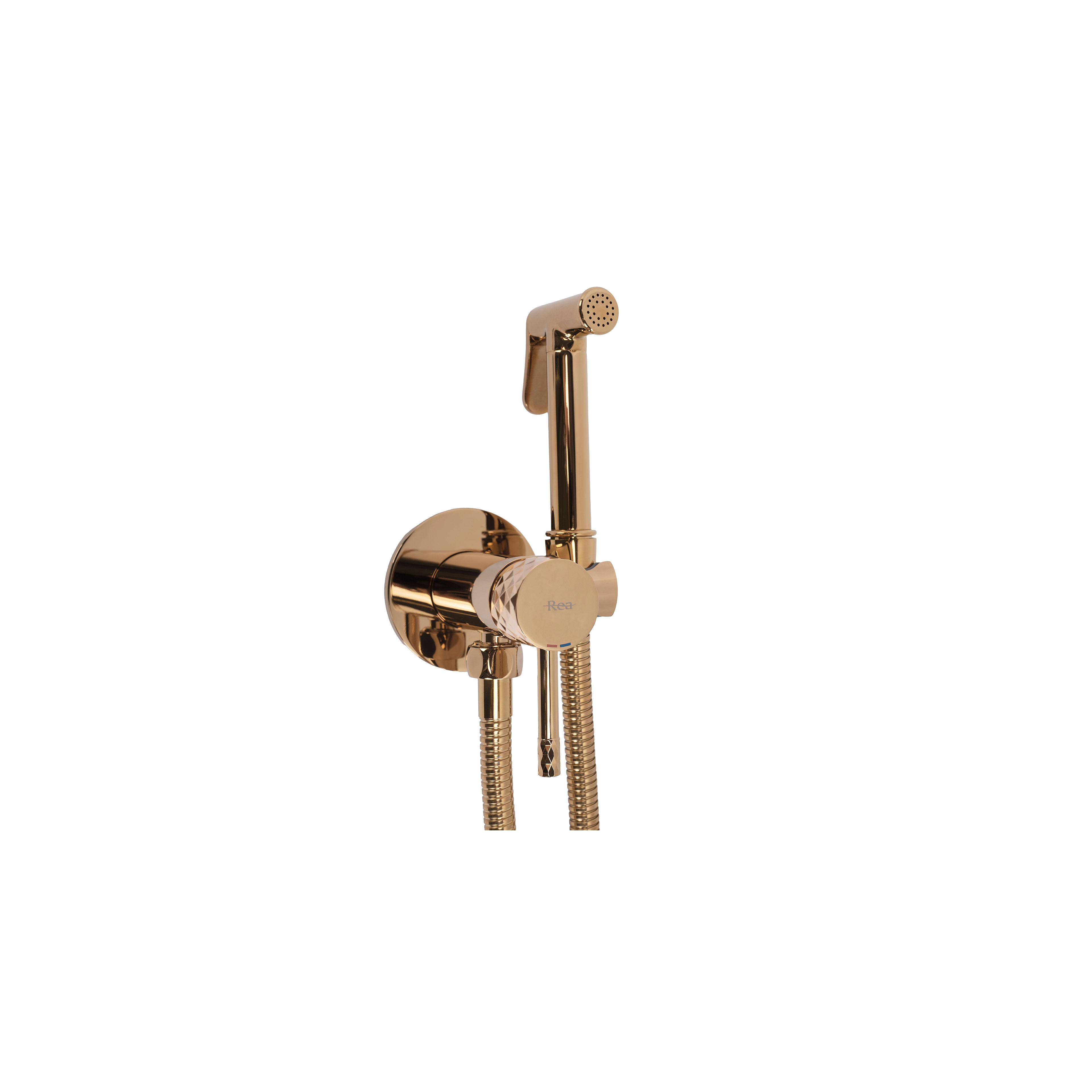 Grifo para bidé Lungo  Loop Diamond Copper