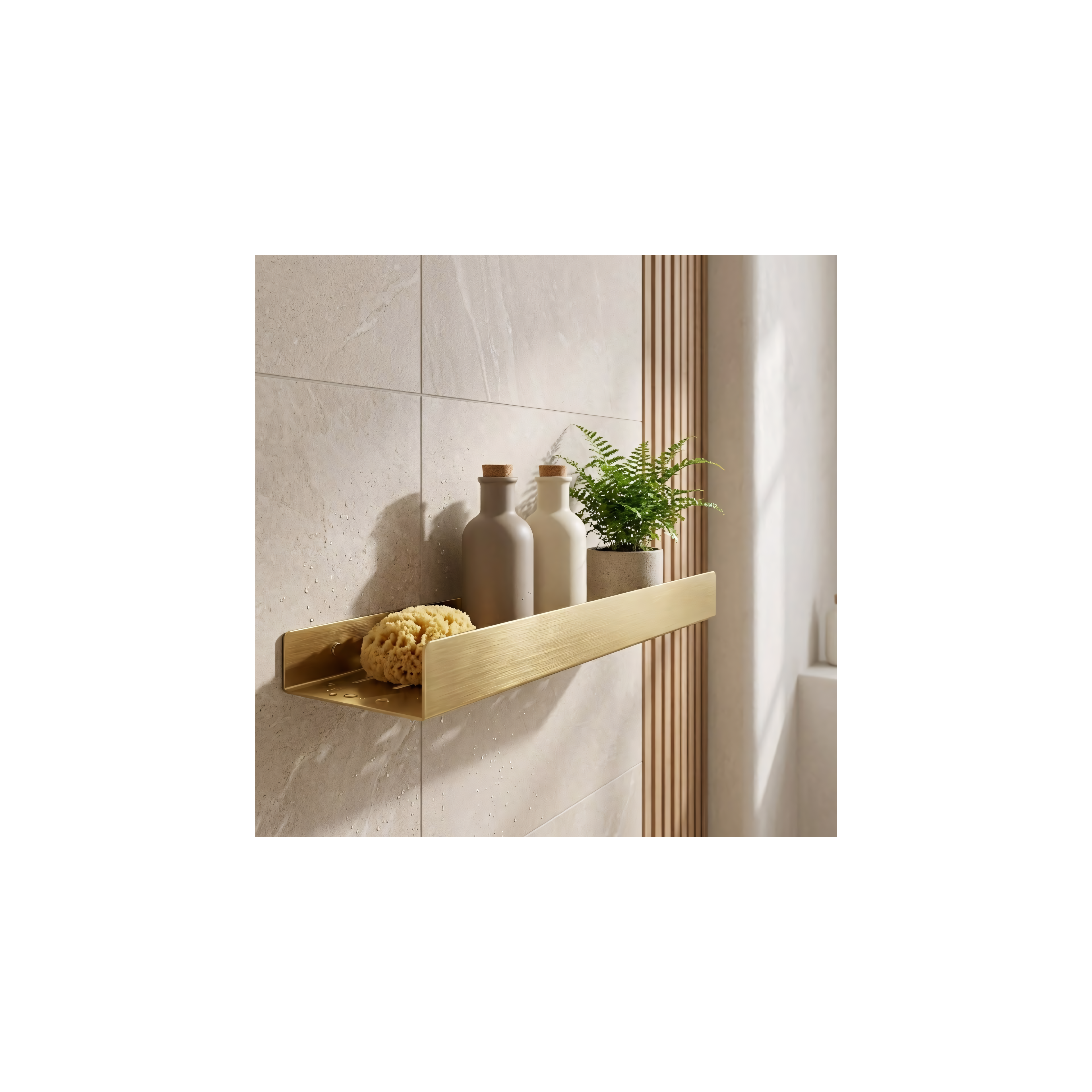Рафт за баня SF04 60cm gold brush