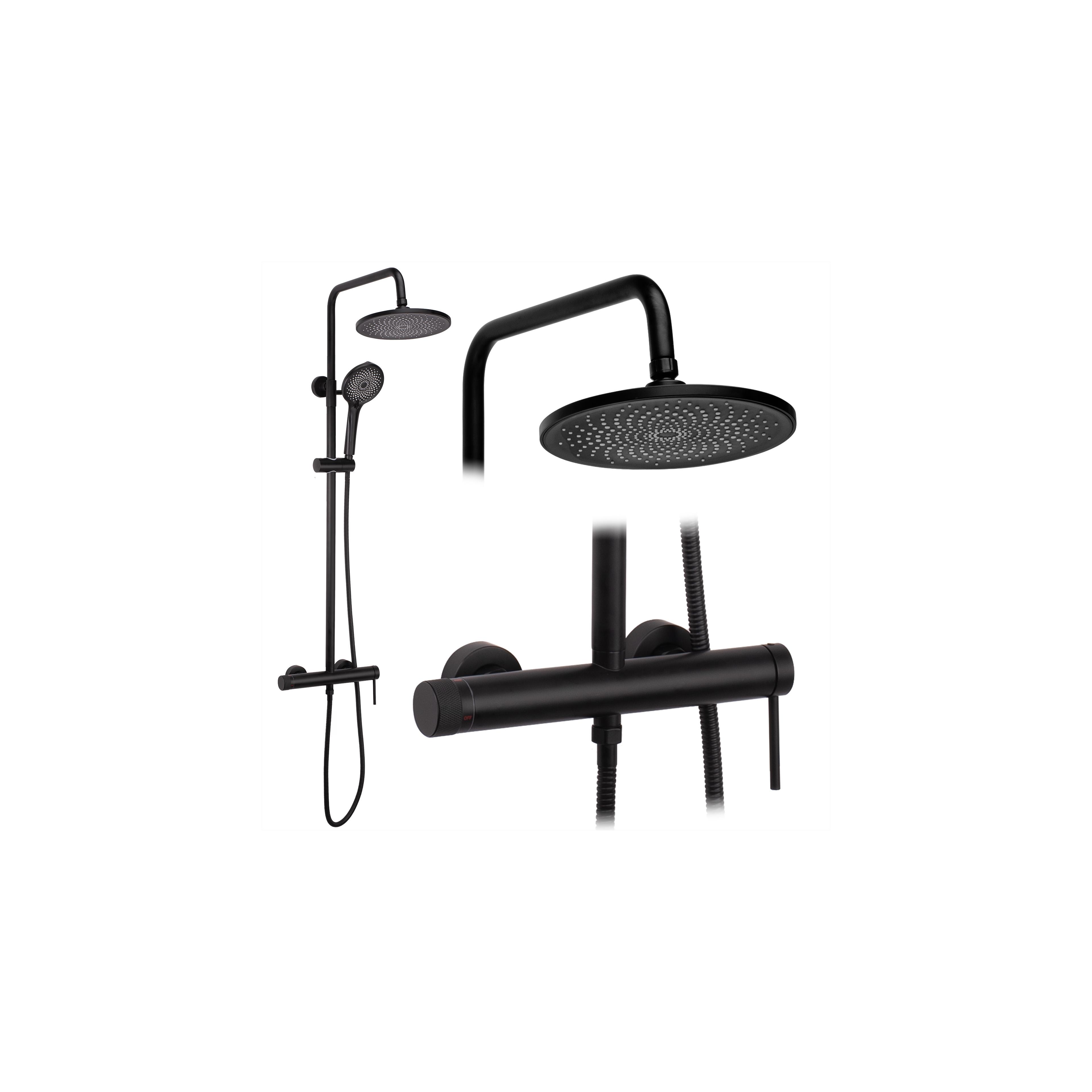 Duschgarnitur Rea Foss Clif Black