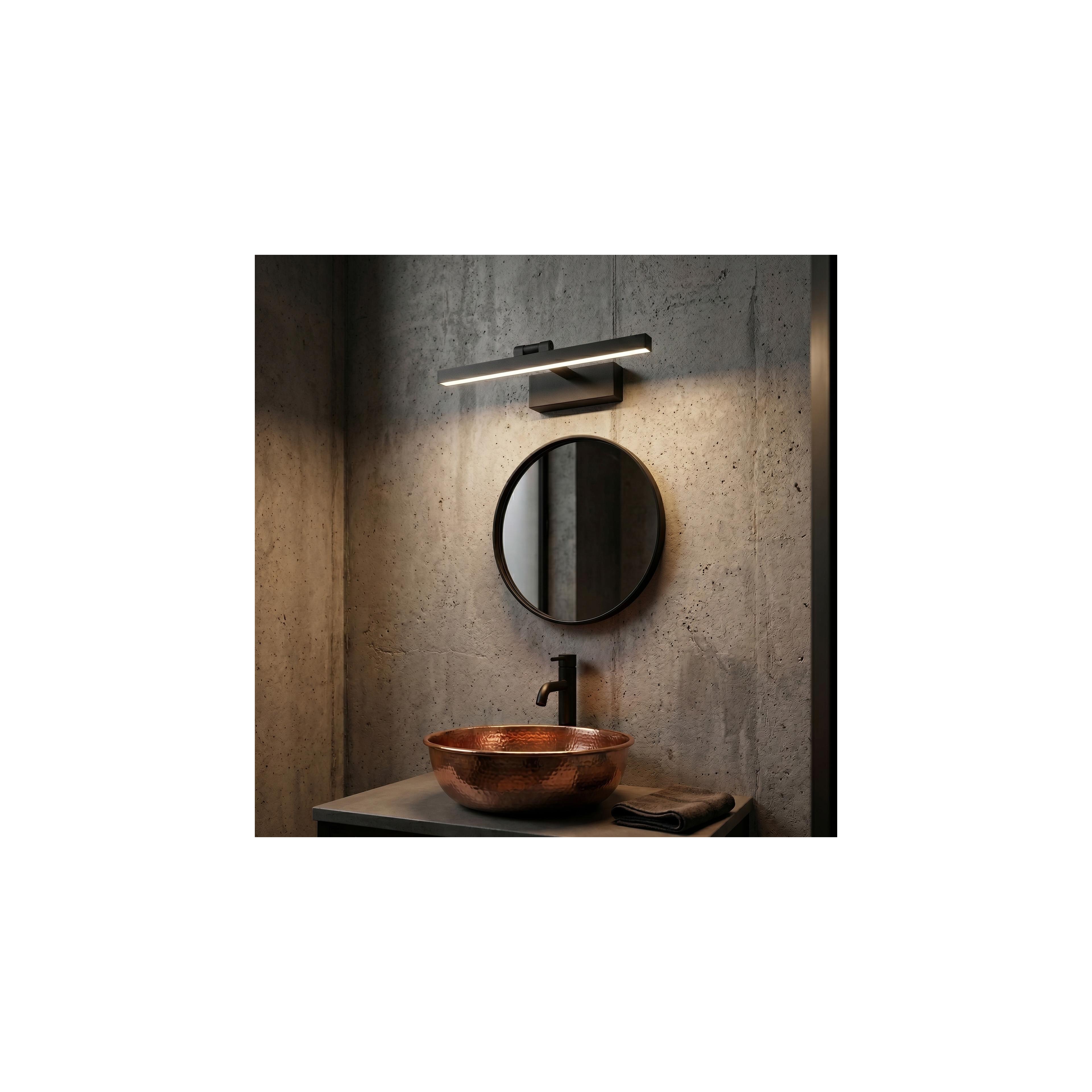 LED аплик за баня APP1867-1W 60 cm Black