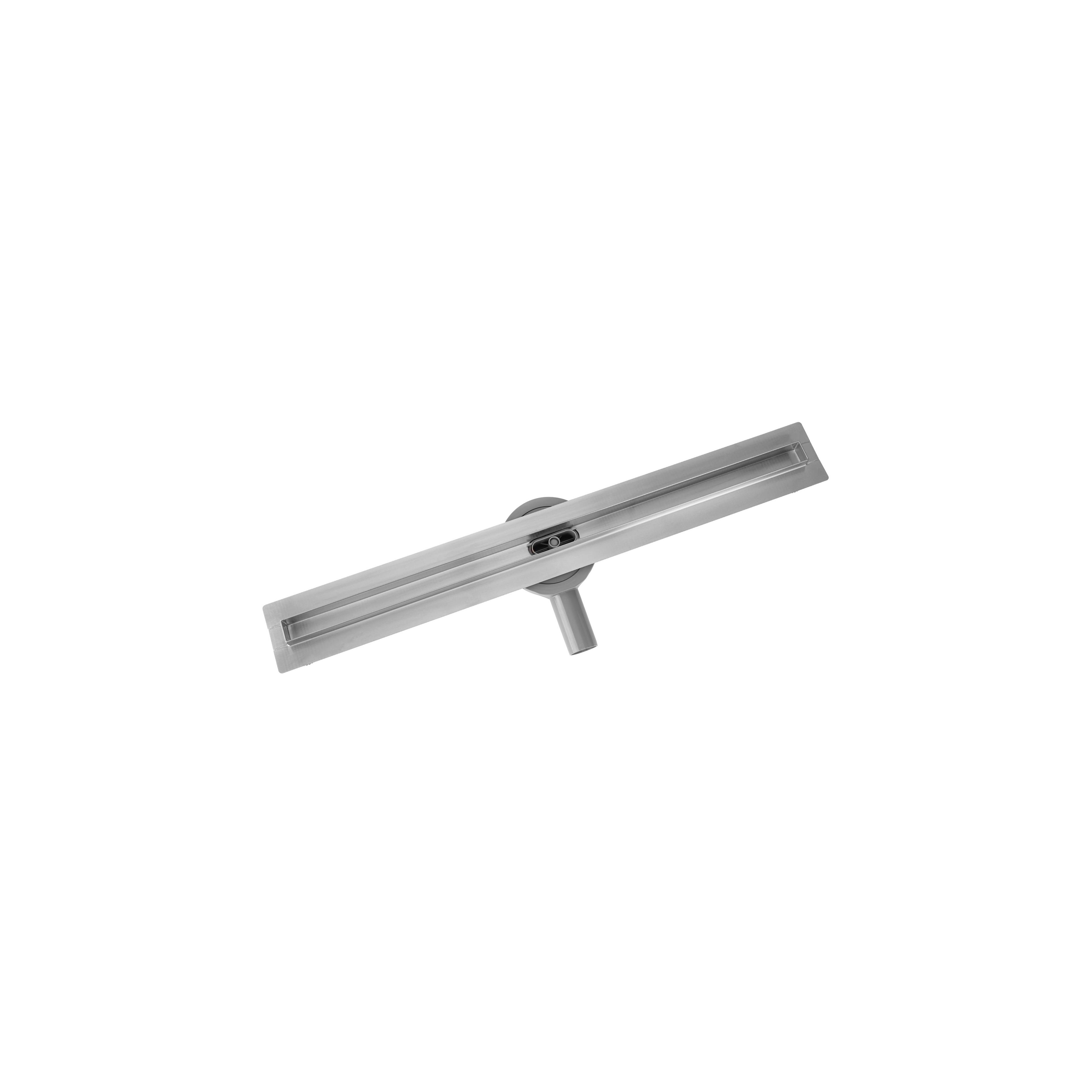 Linear drainage REA Neox Slim pro NICKIEL BRUSH 50