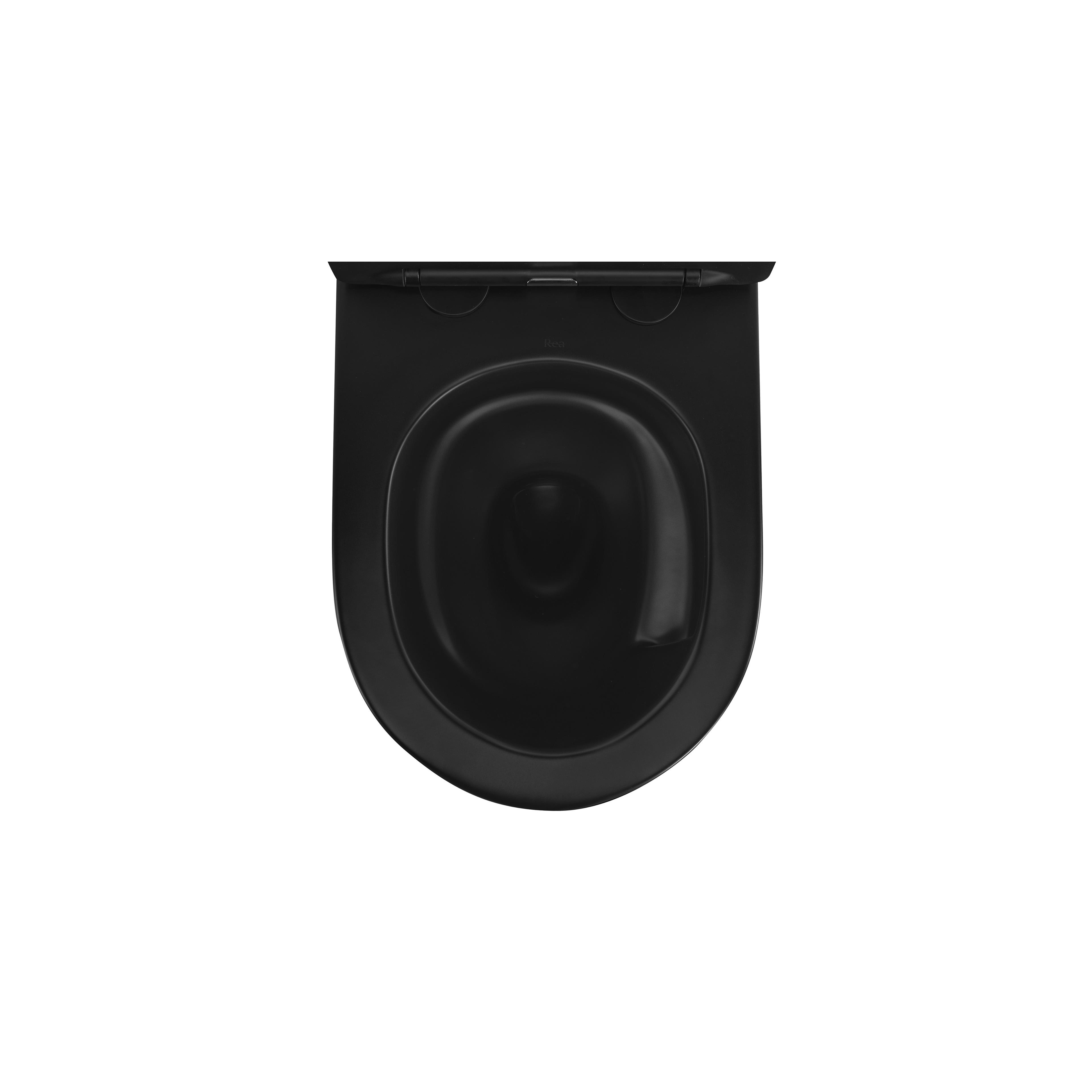 Toilet bowl Rea Carlo Mini Tornado NF BLACK MATT
