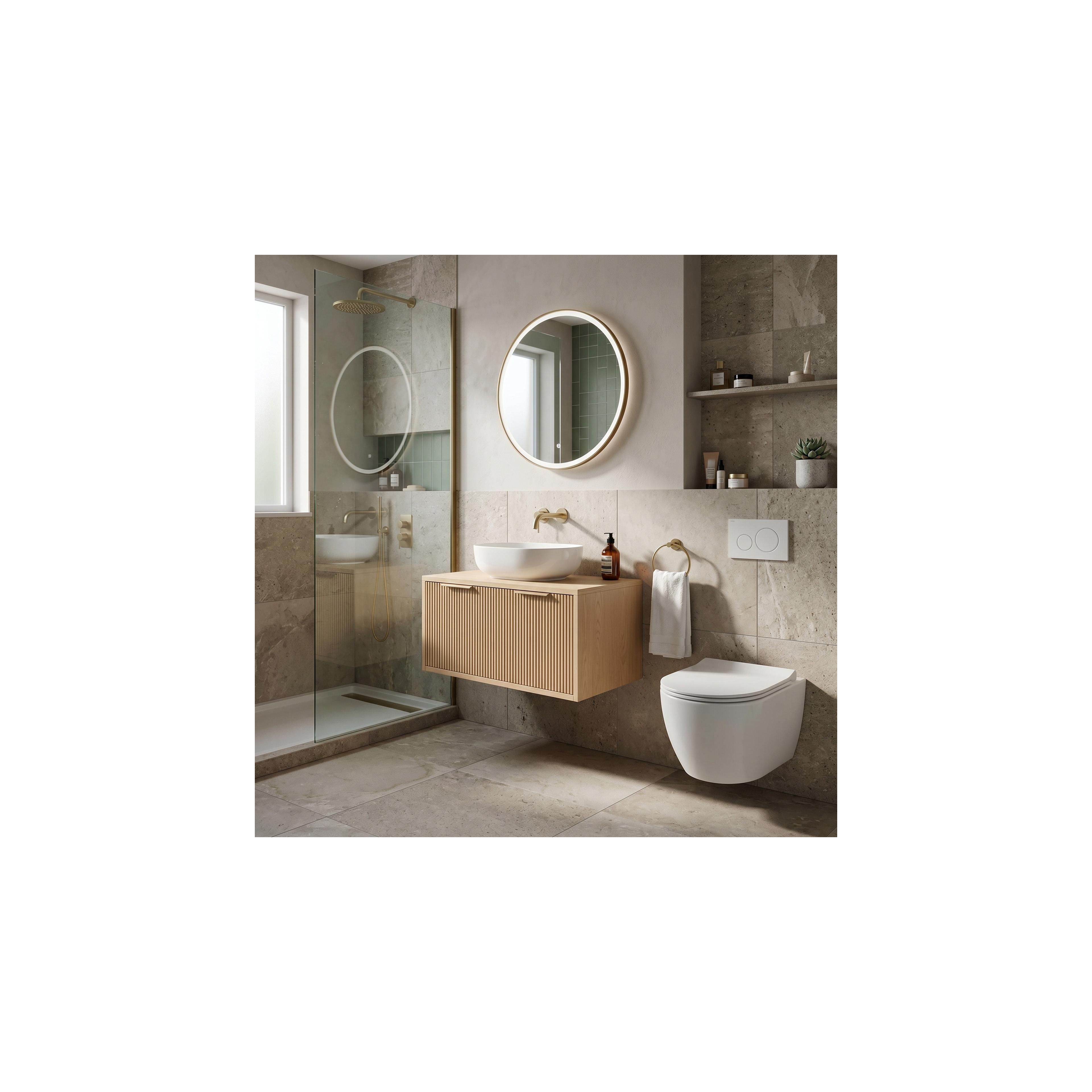 Waschtischunterschrank Rea Core 80cm Beige