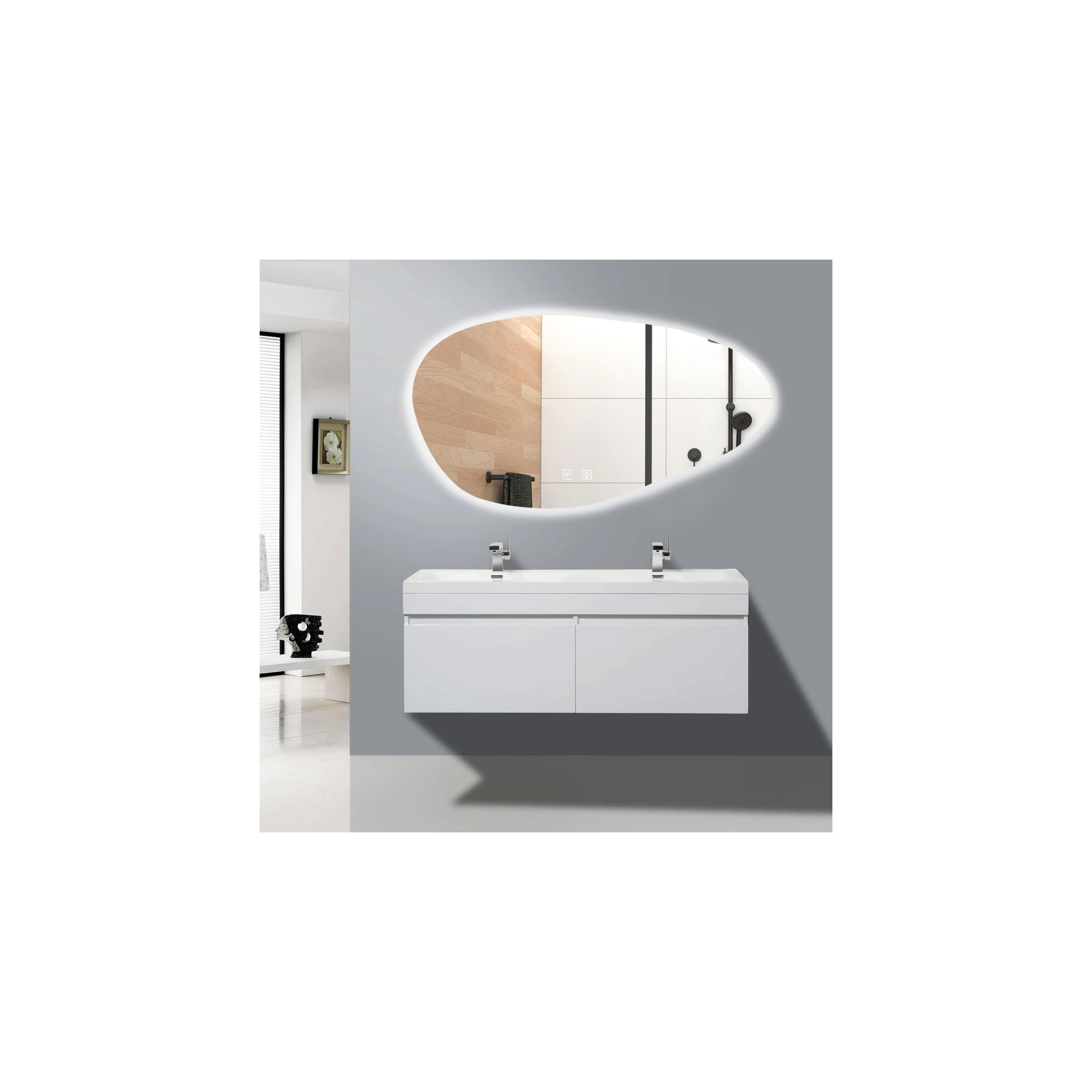 Mirror P11386  LED CLOUD A 100x60cm