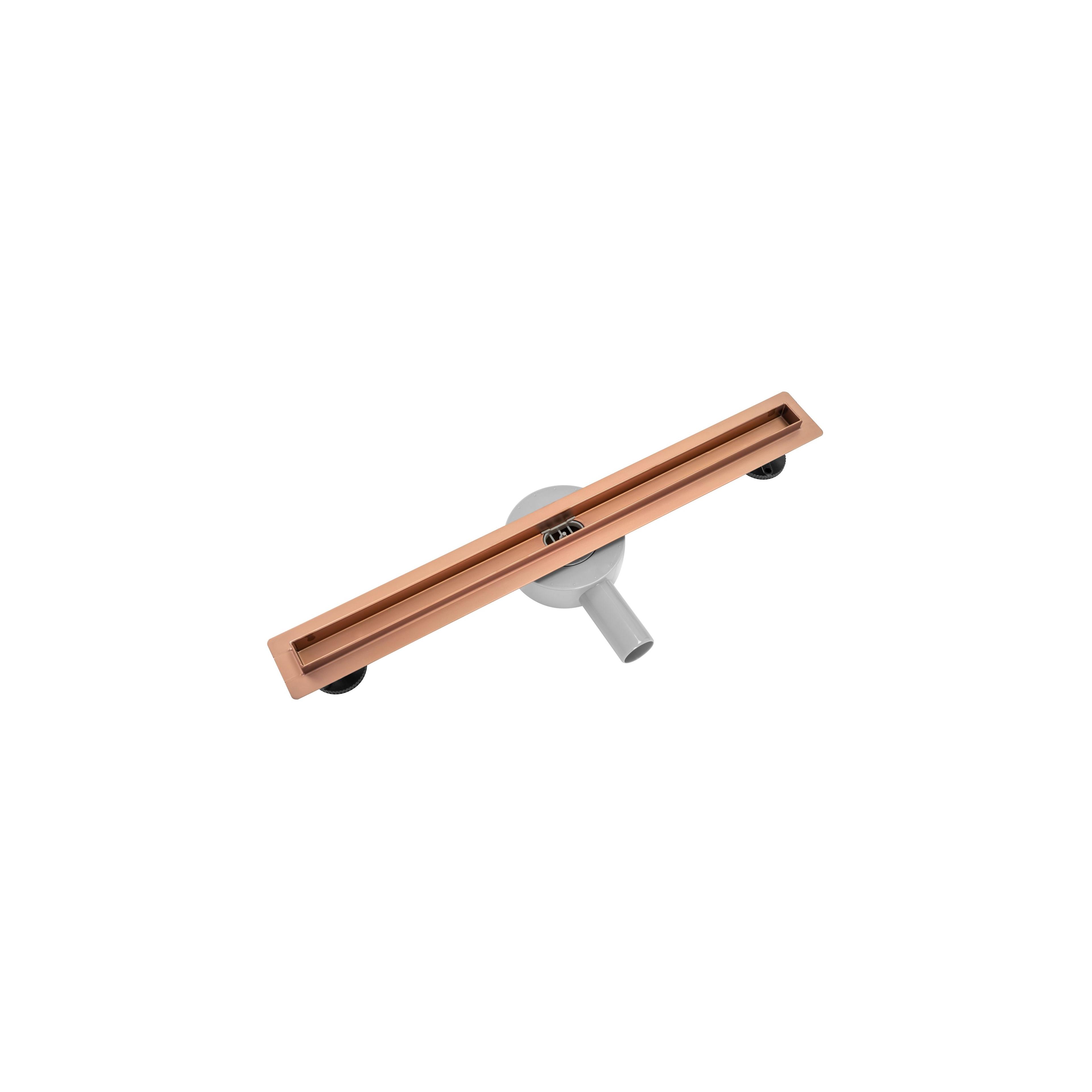 Odtokový žlab NEO Slim Pro brushed copper 70