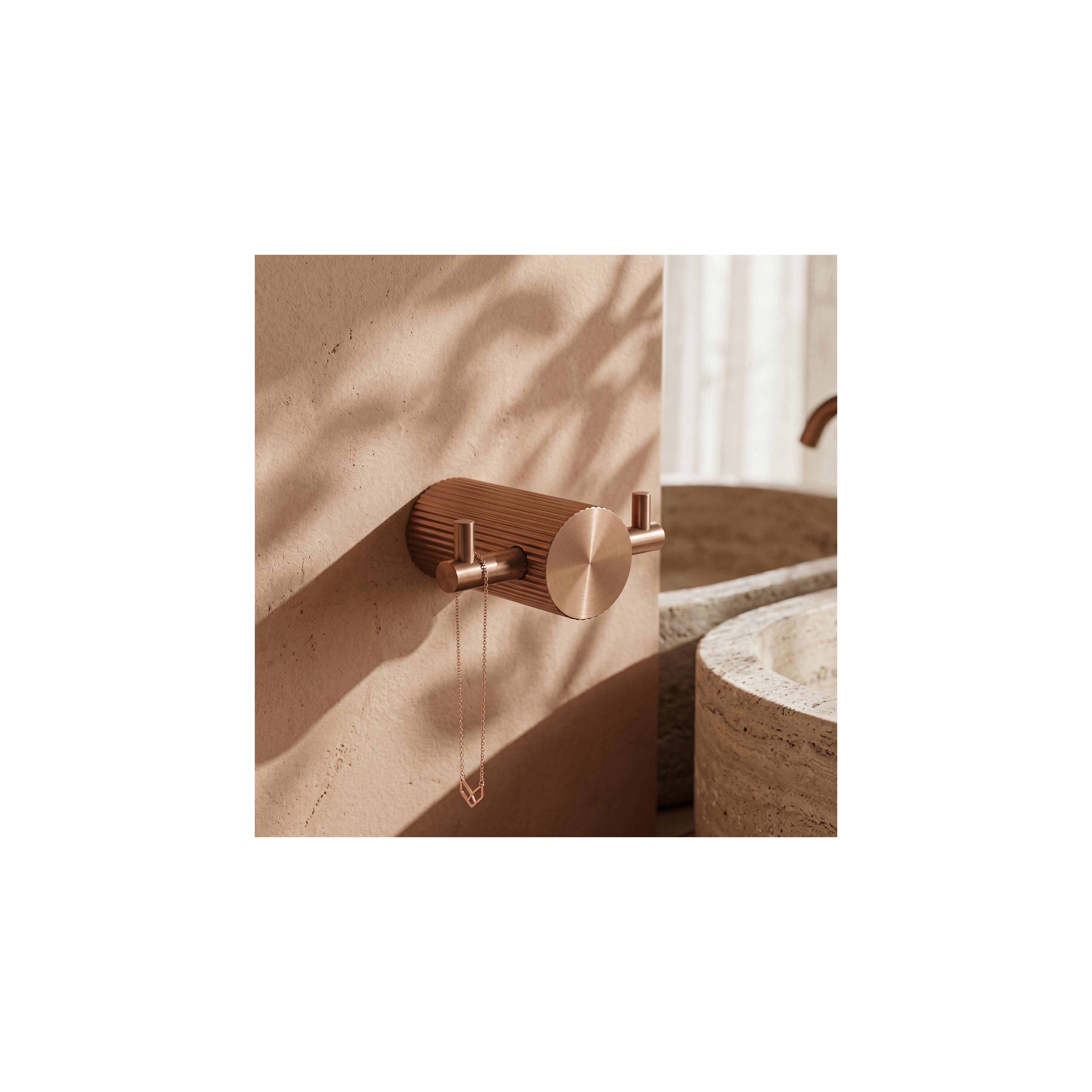 Badezimmerhaken 64104A SOLO Brush Copper