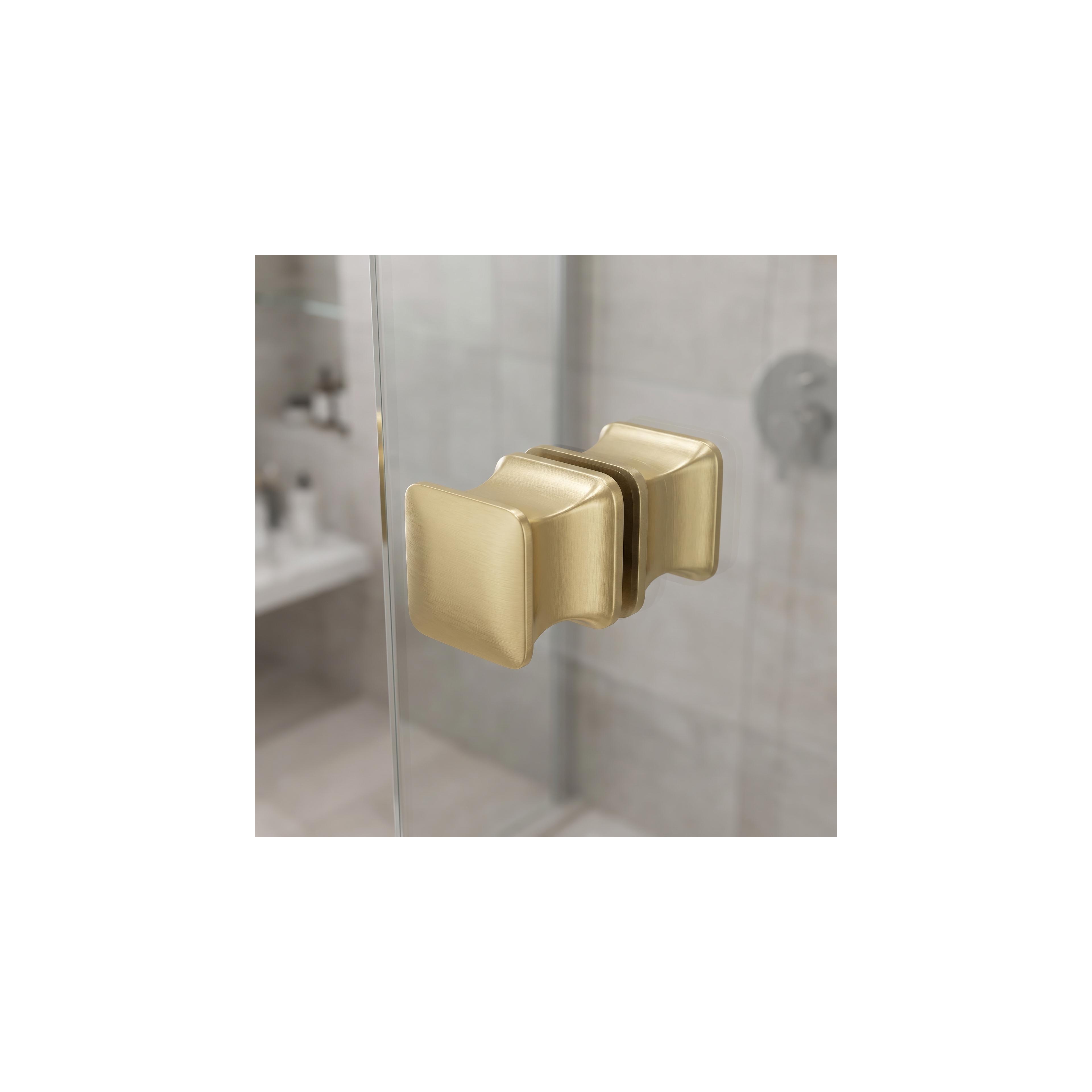 Shower door handle Rea 04 Brushed Gold