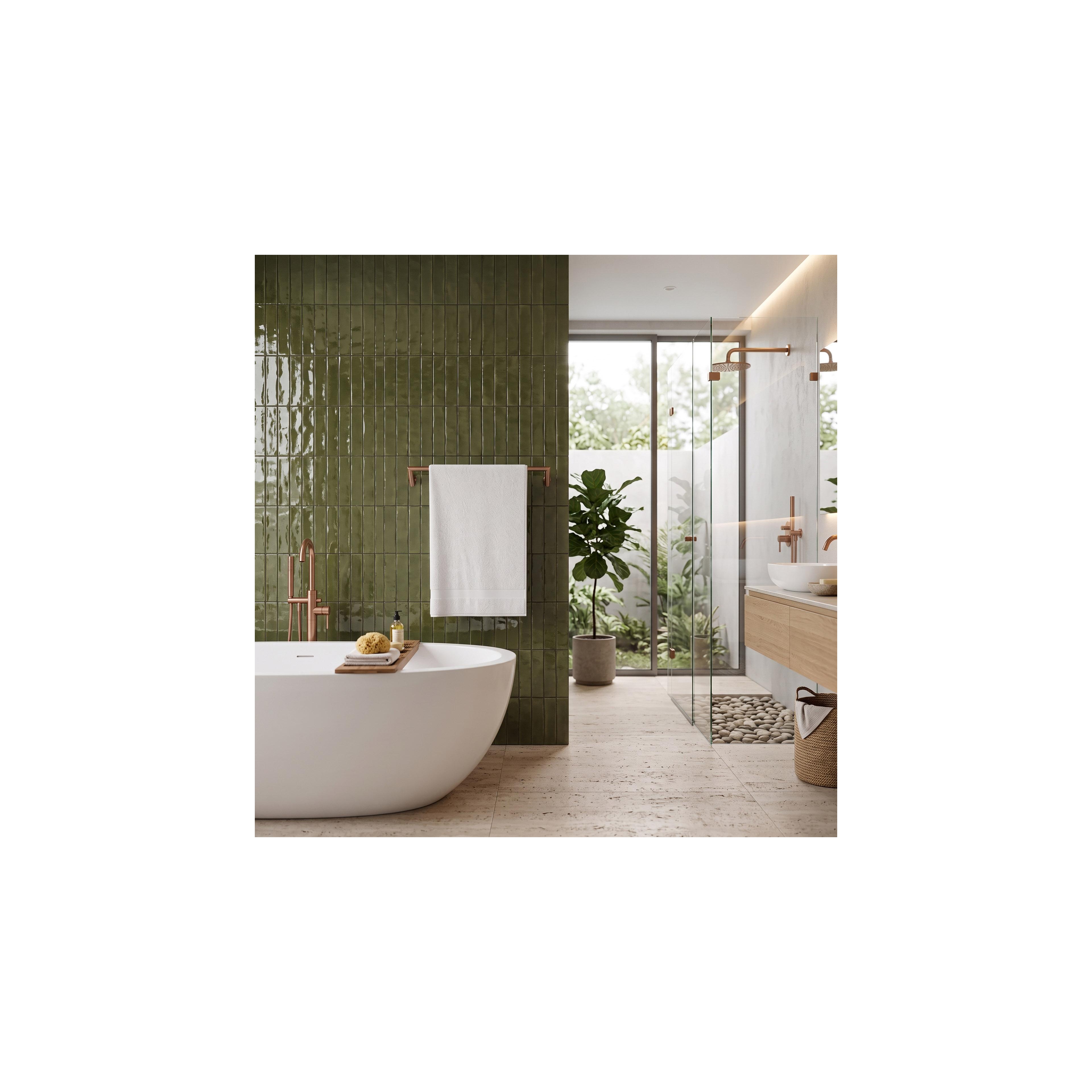 Badezimmer-Aufhänger Will Brush Copper