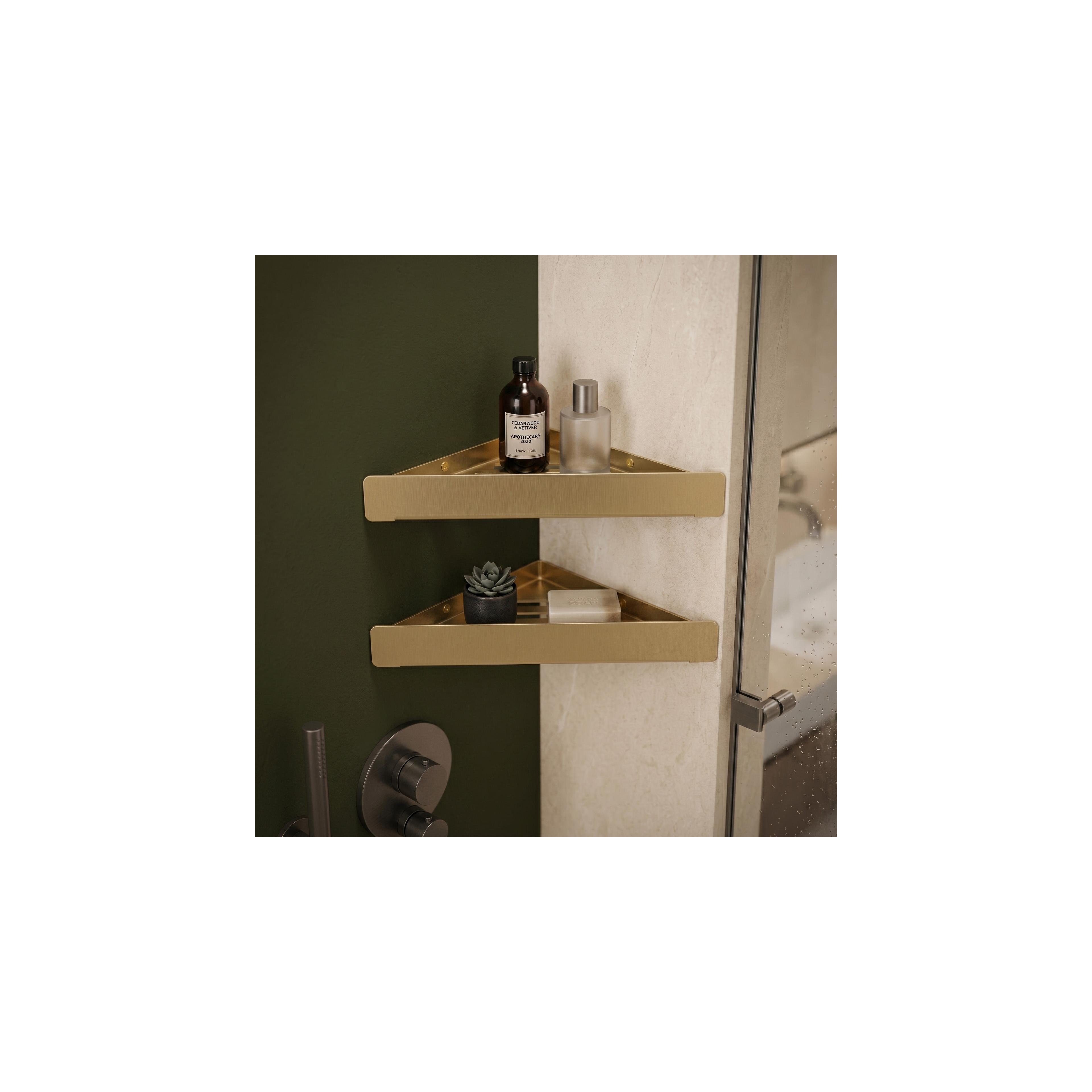 Badezimmerregal SF07 gold brush