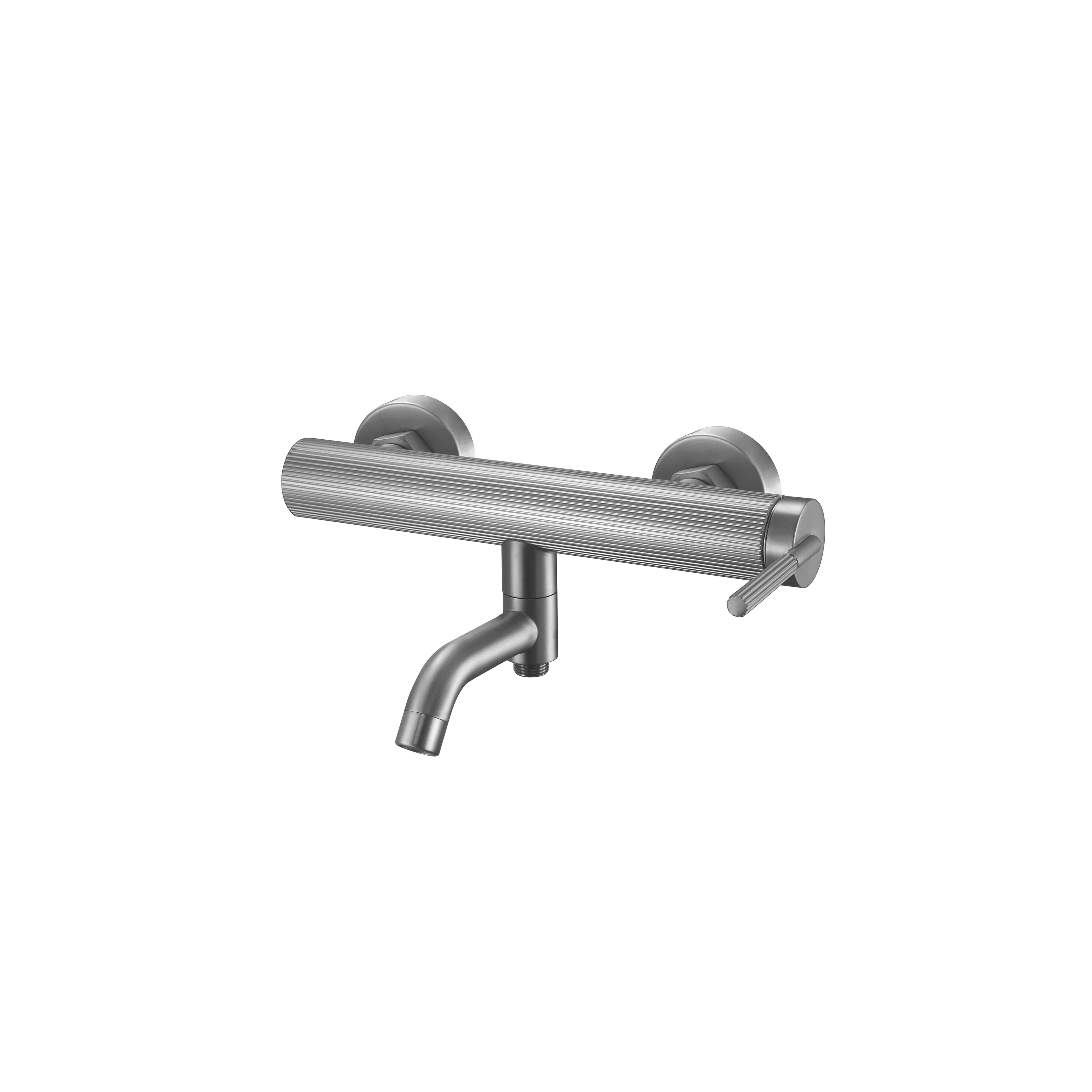 Wannenarmatur REA Argon Brush Nickel