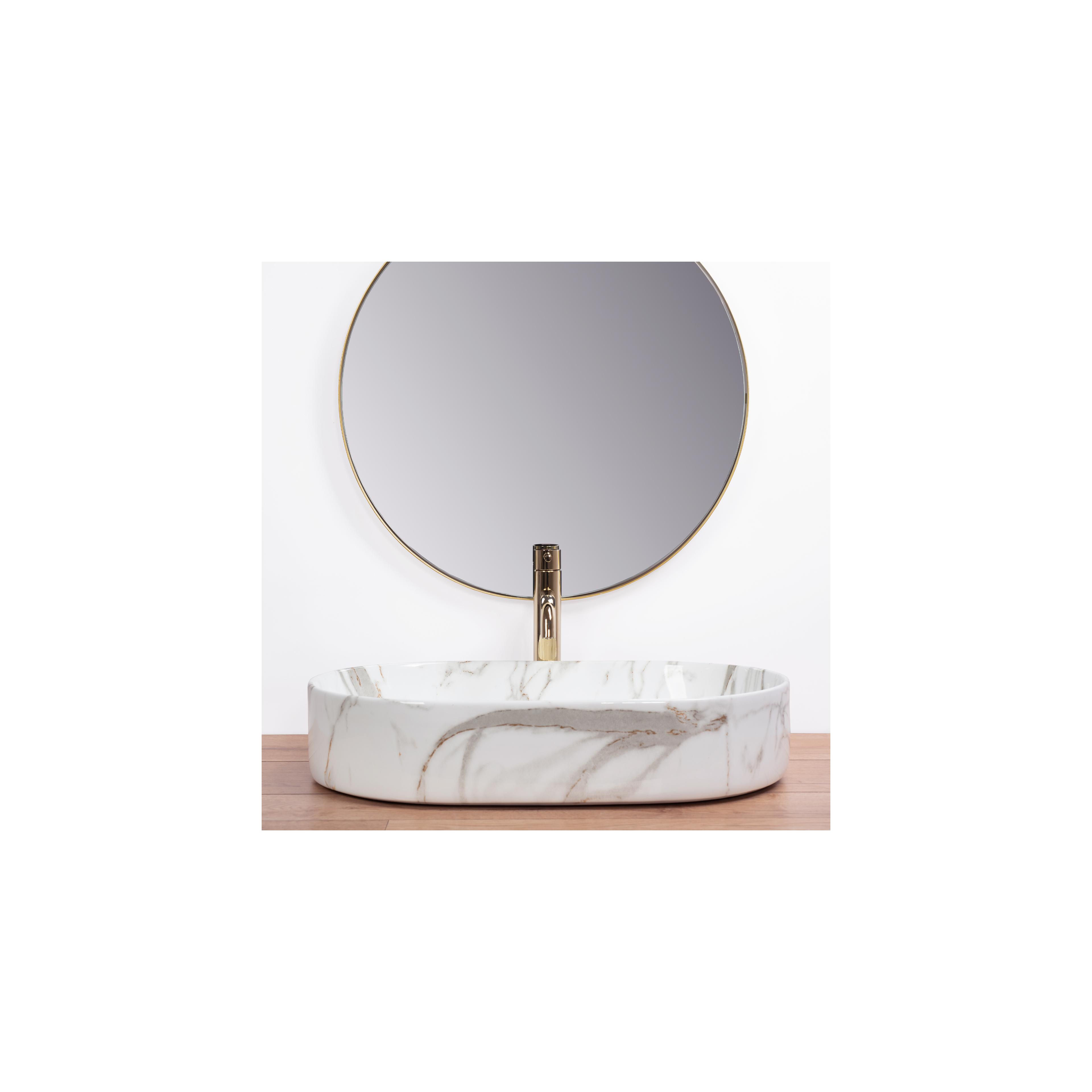 Aufsatzwaschbecken Rea Nadia Shiny Aiax