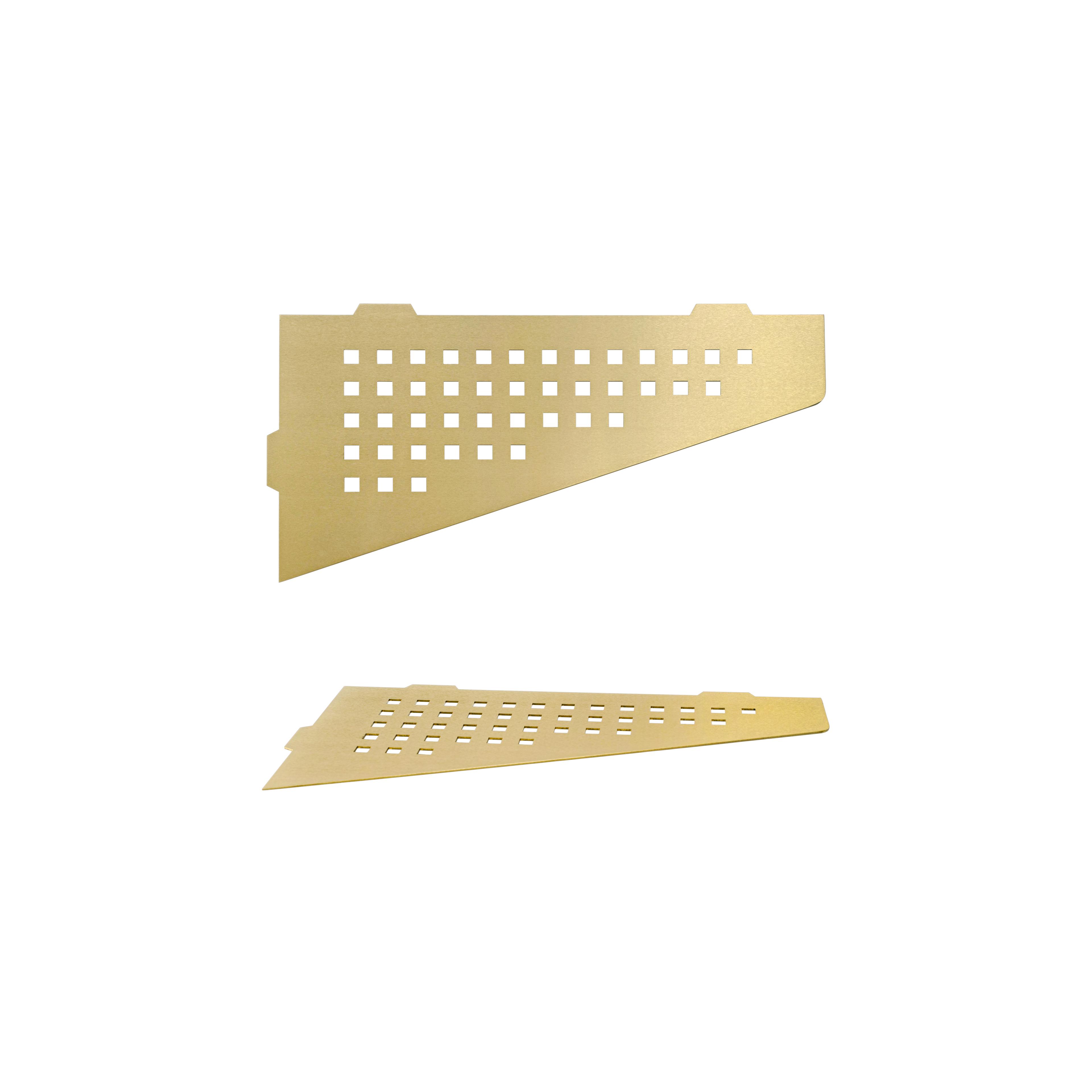Badezimmerregal SF05 gold brush