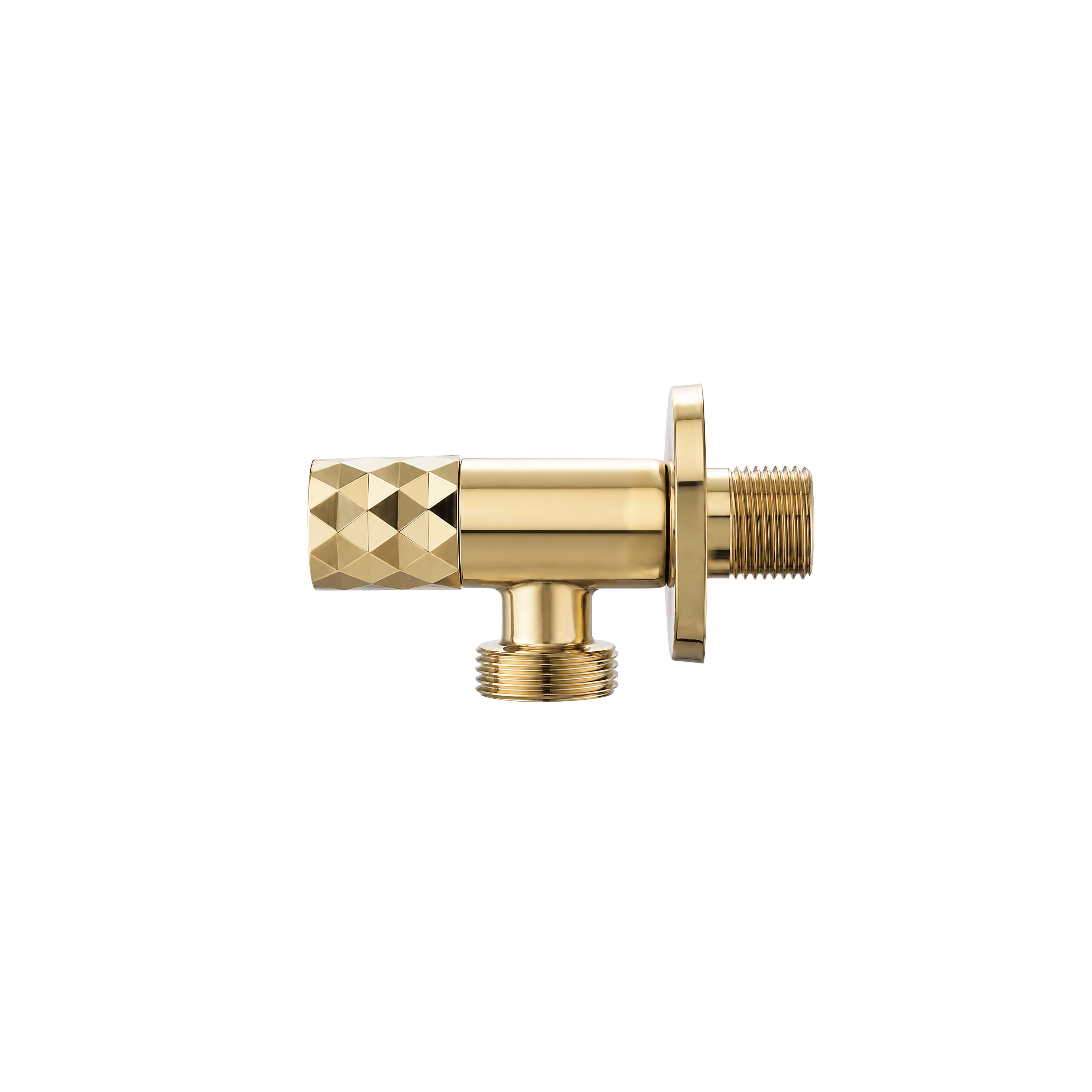 Ъглов вентил Diamond 03 1/2" x 3/4"Gold