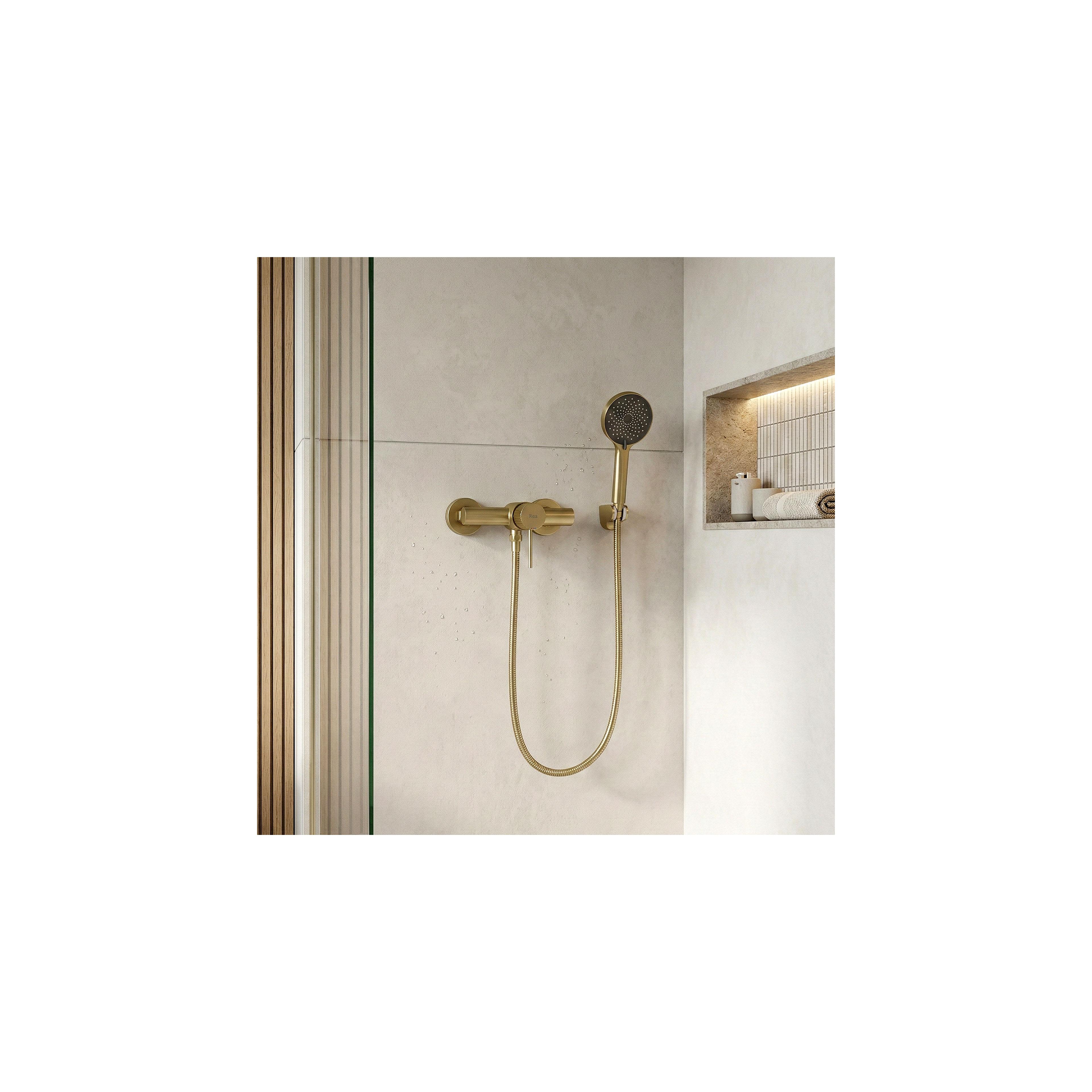 Duscharmatur REA Lungo Stripe BRUSH GOLD