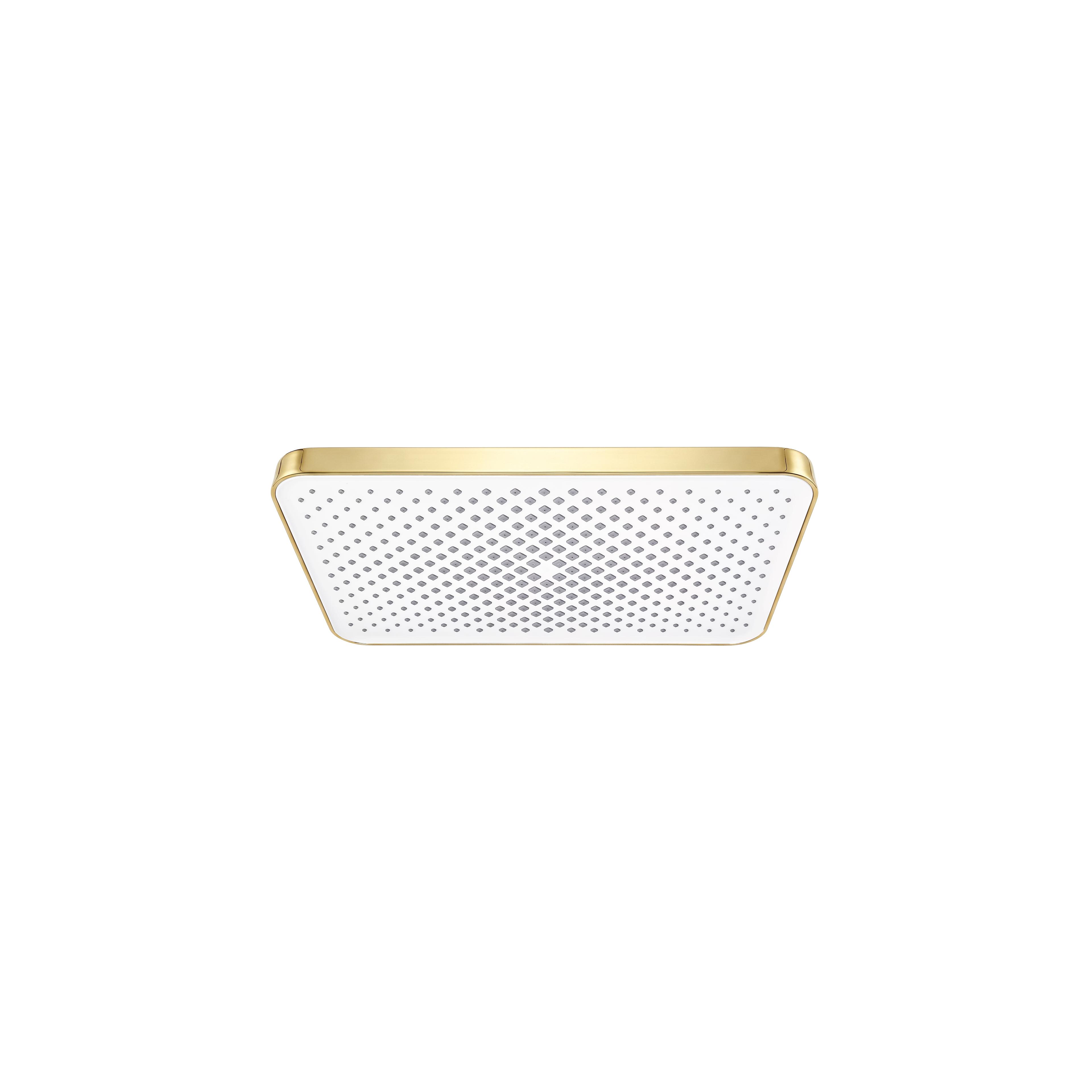 Rectangular shower head REA JS-032 Gold