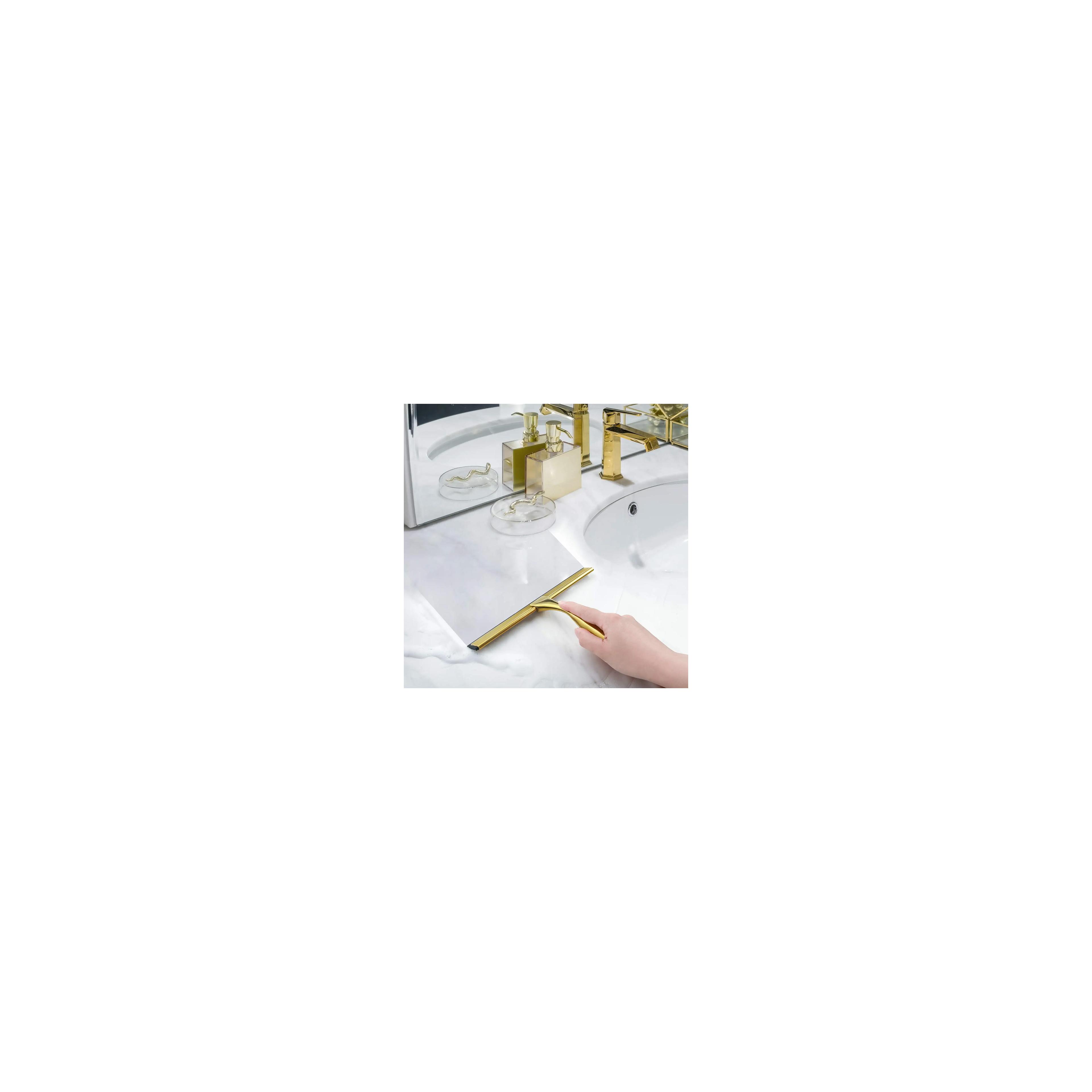 Dusch abzieher Brush Gold