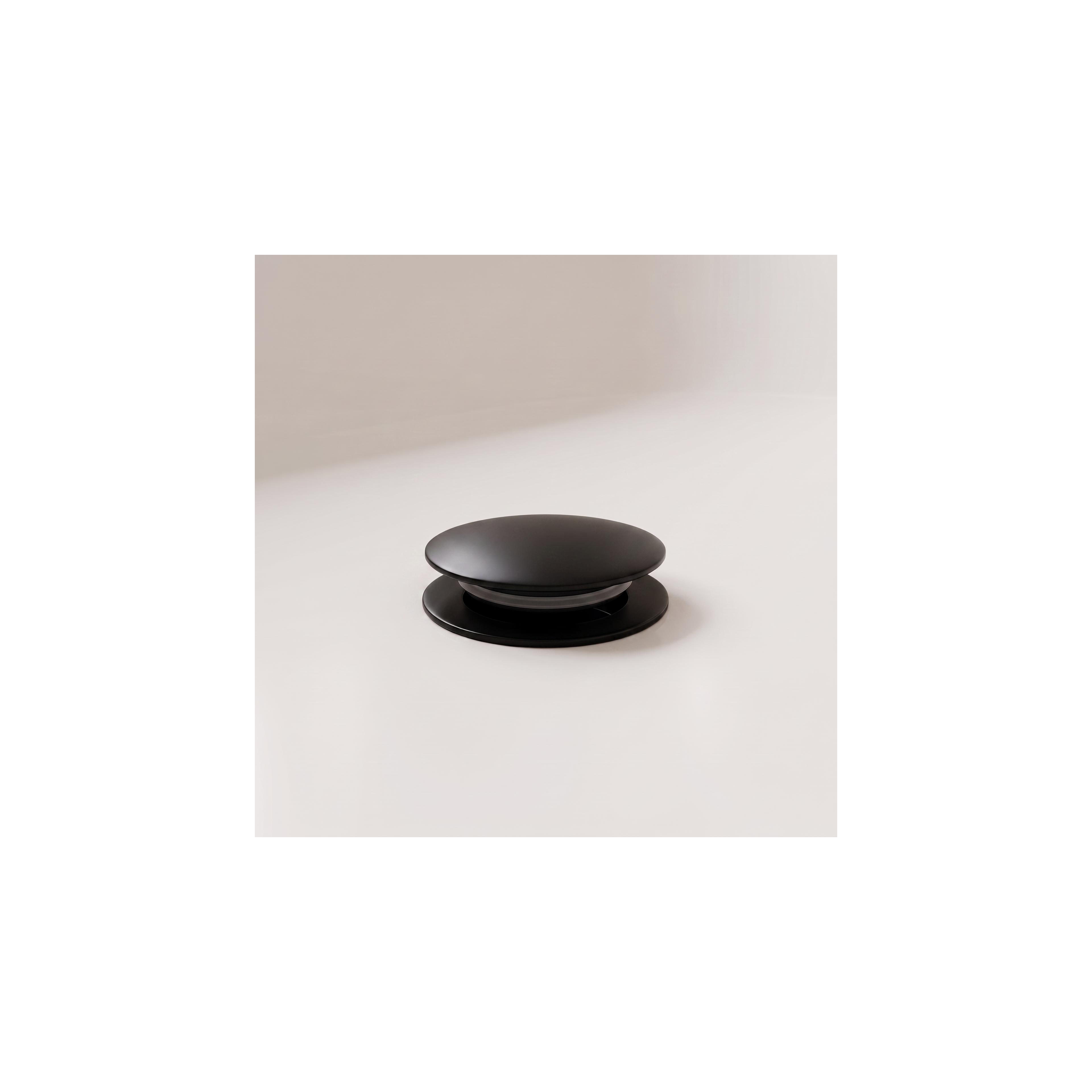 Badewannensiphon Rea mit Klick-Klack-Ablaufventil Black