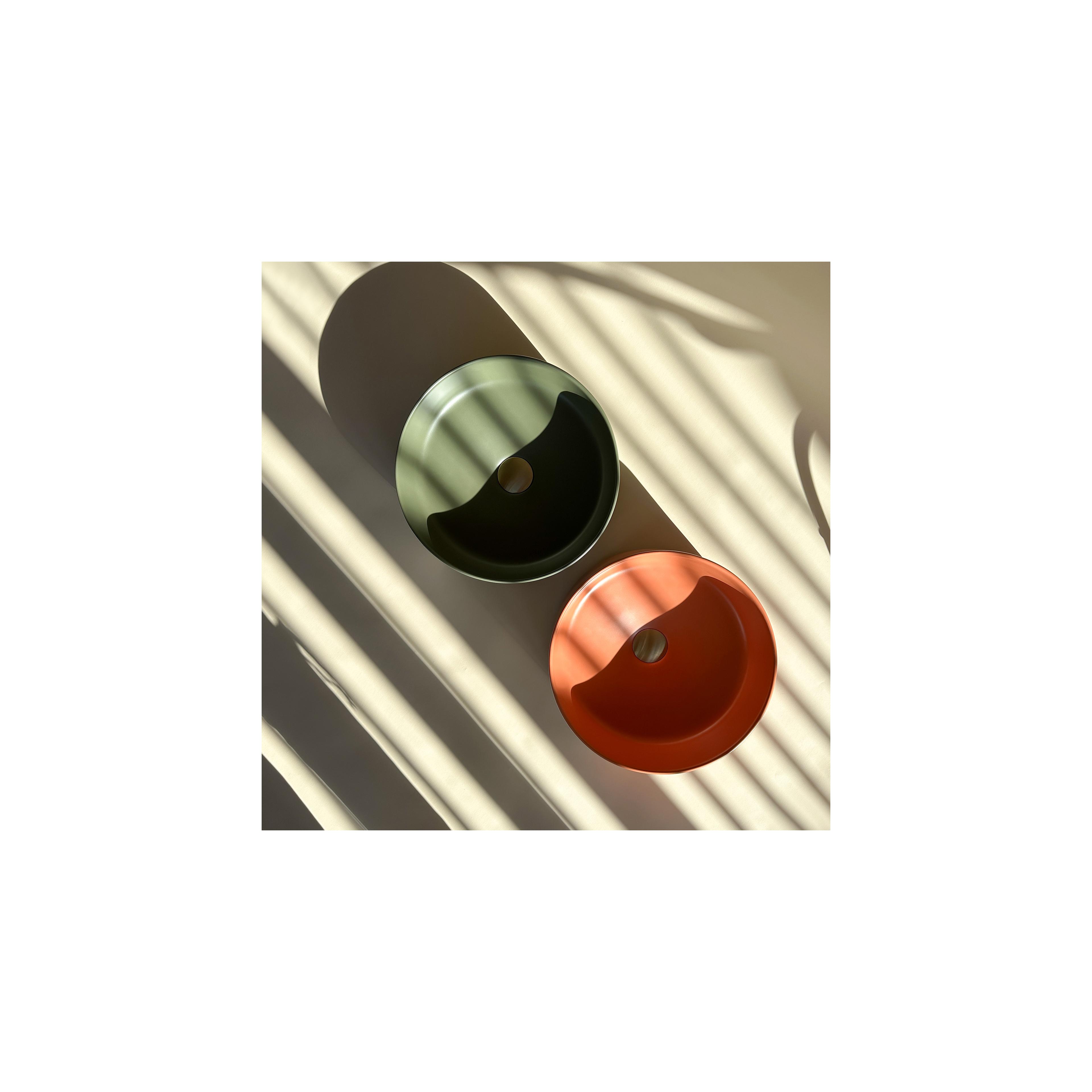 Countertop Basin Rea SAMI GREEN MATT