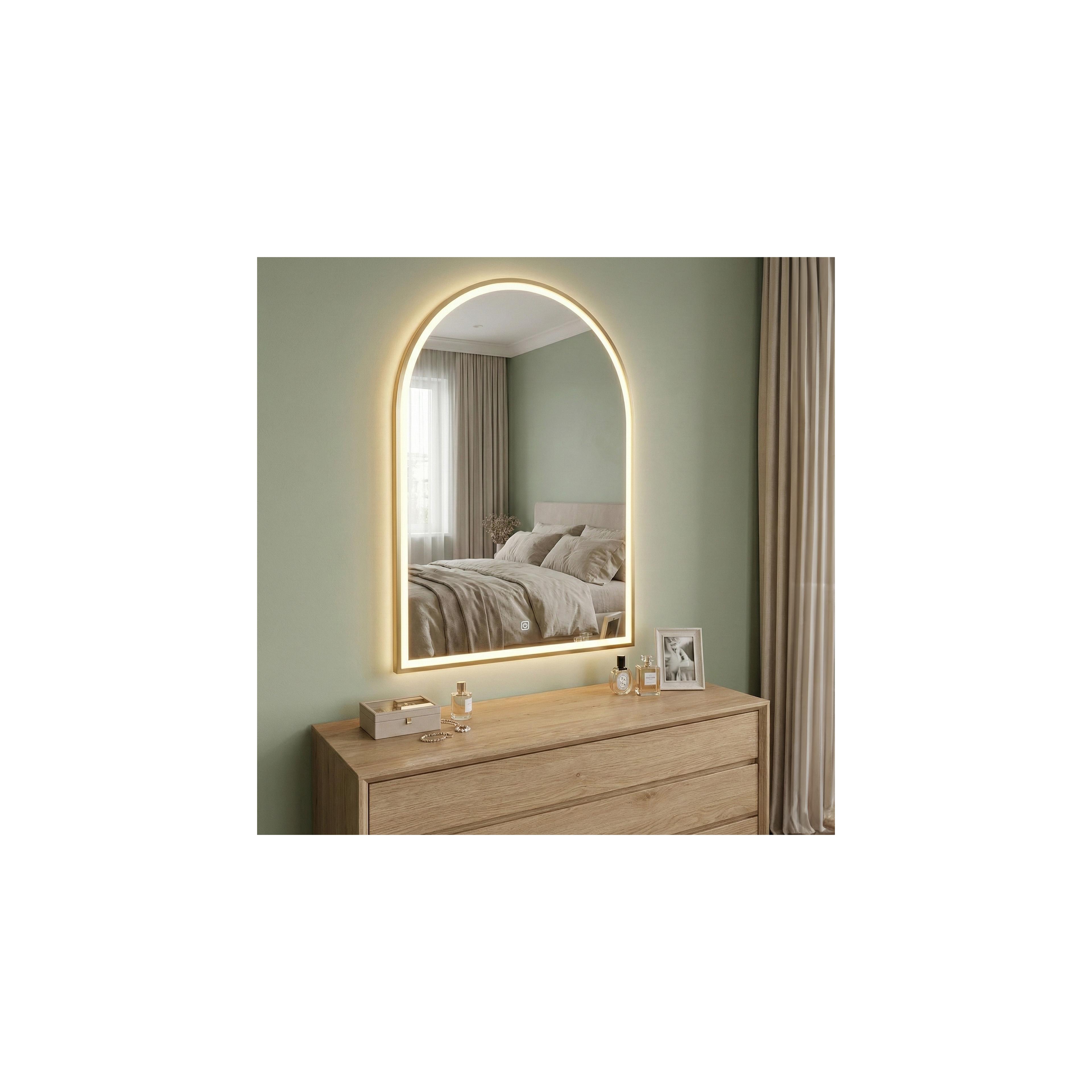Mirror LED 60x100cm DART GOLD