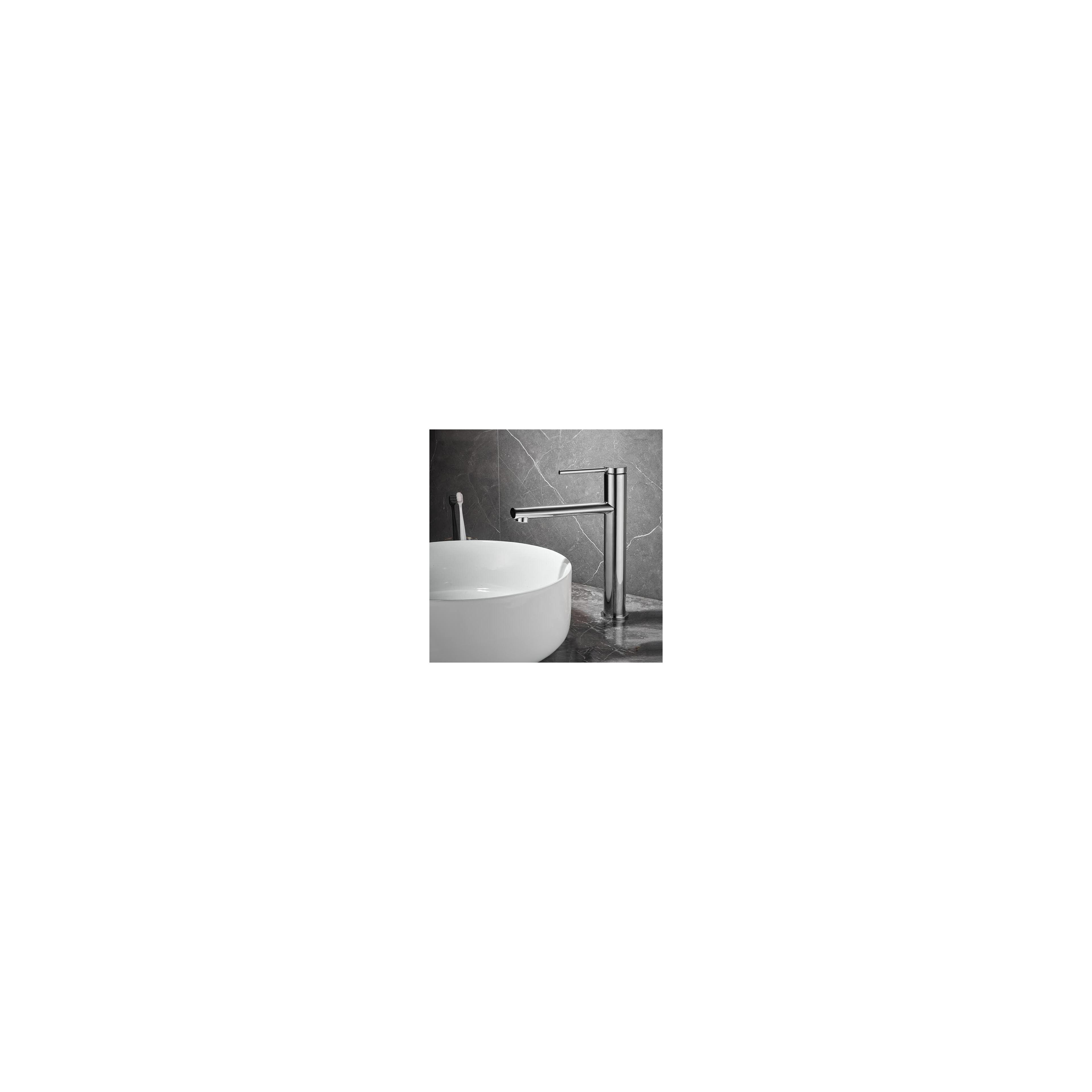 Waschbeckenarmatur REA OVAL CHROM high