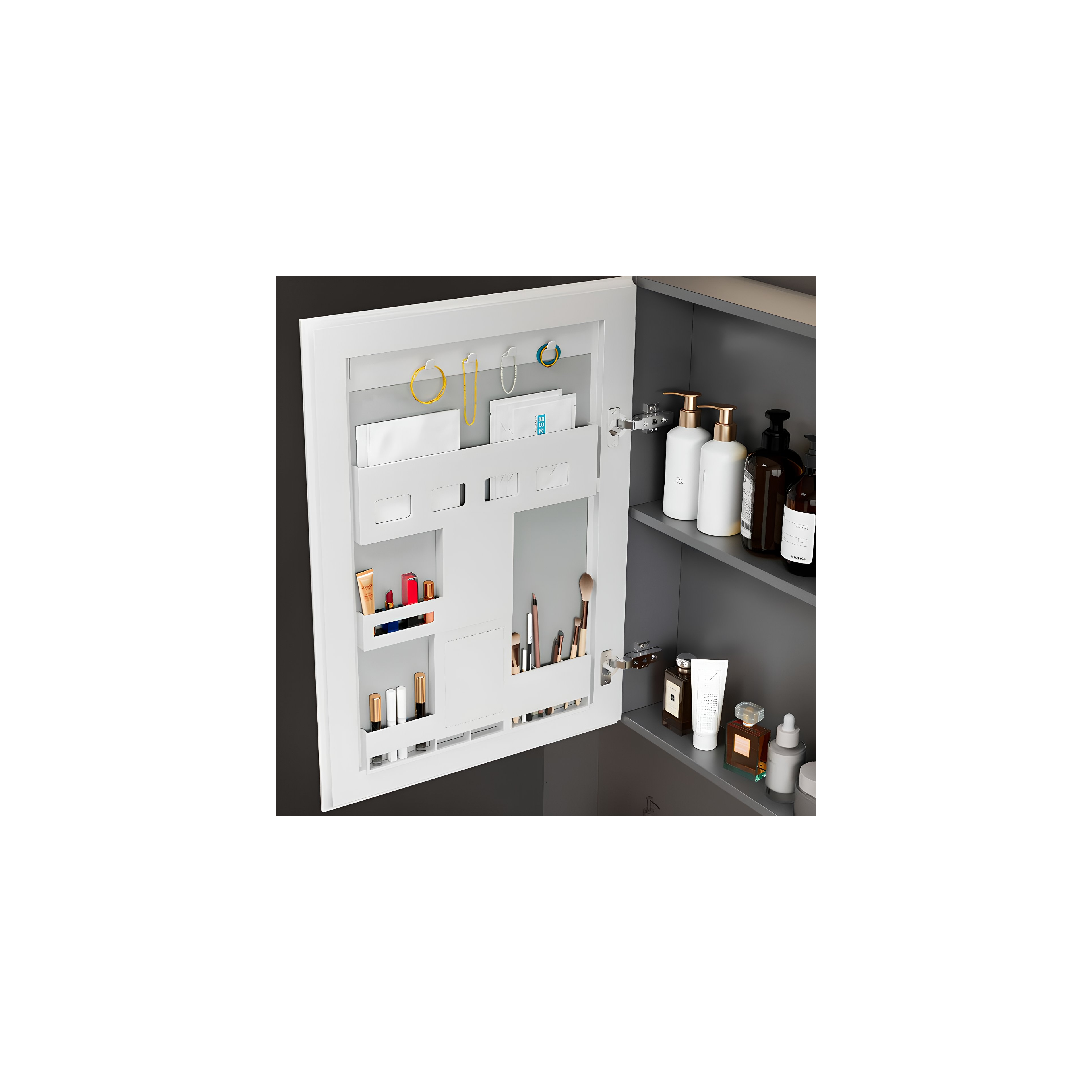 Fürdőszobabútor szett mosdóval Monti 60cm Grey