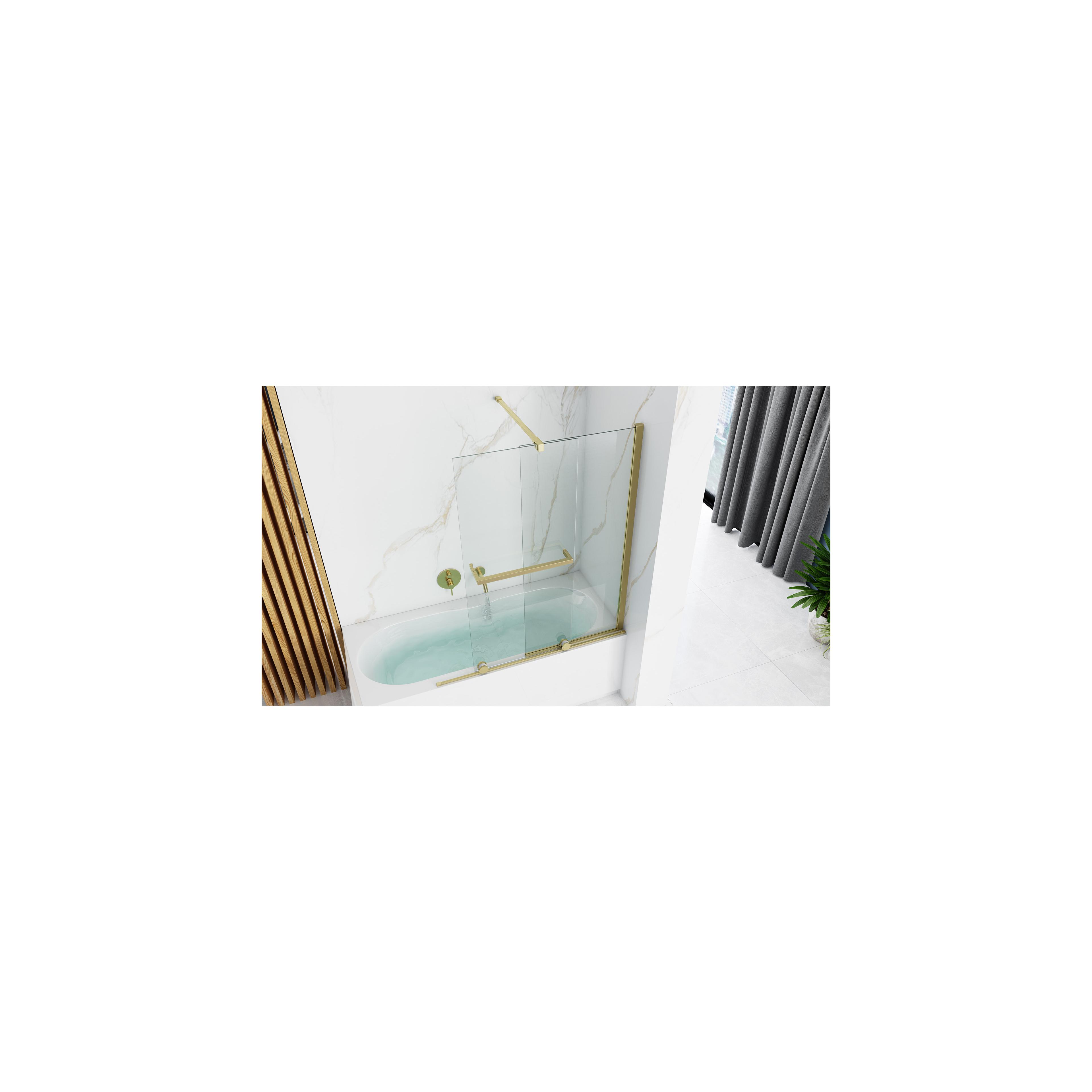 Badewanneaufsatz Rea Fabian Gold Brush 100