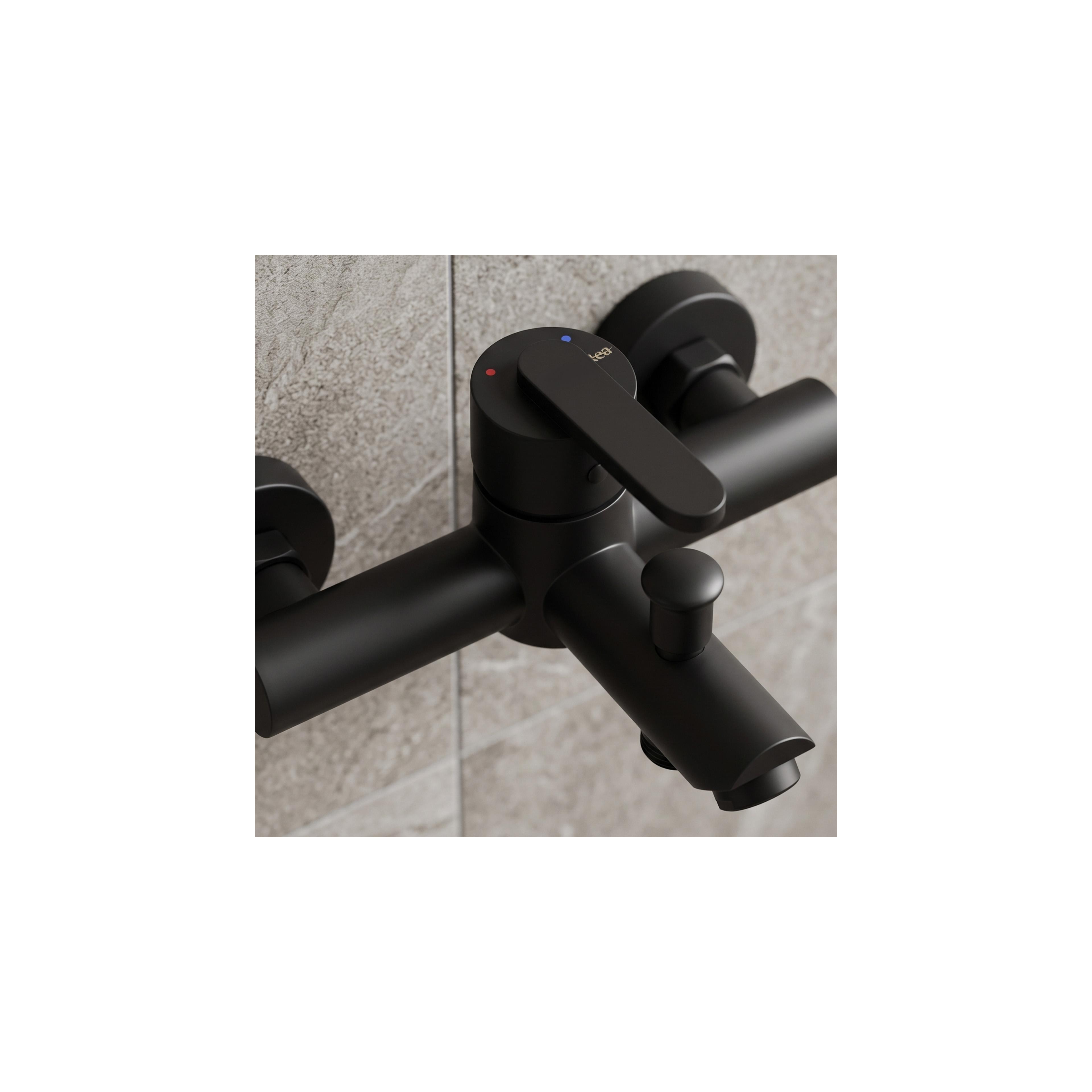 Wannenarmatur REA Ontario Black