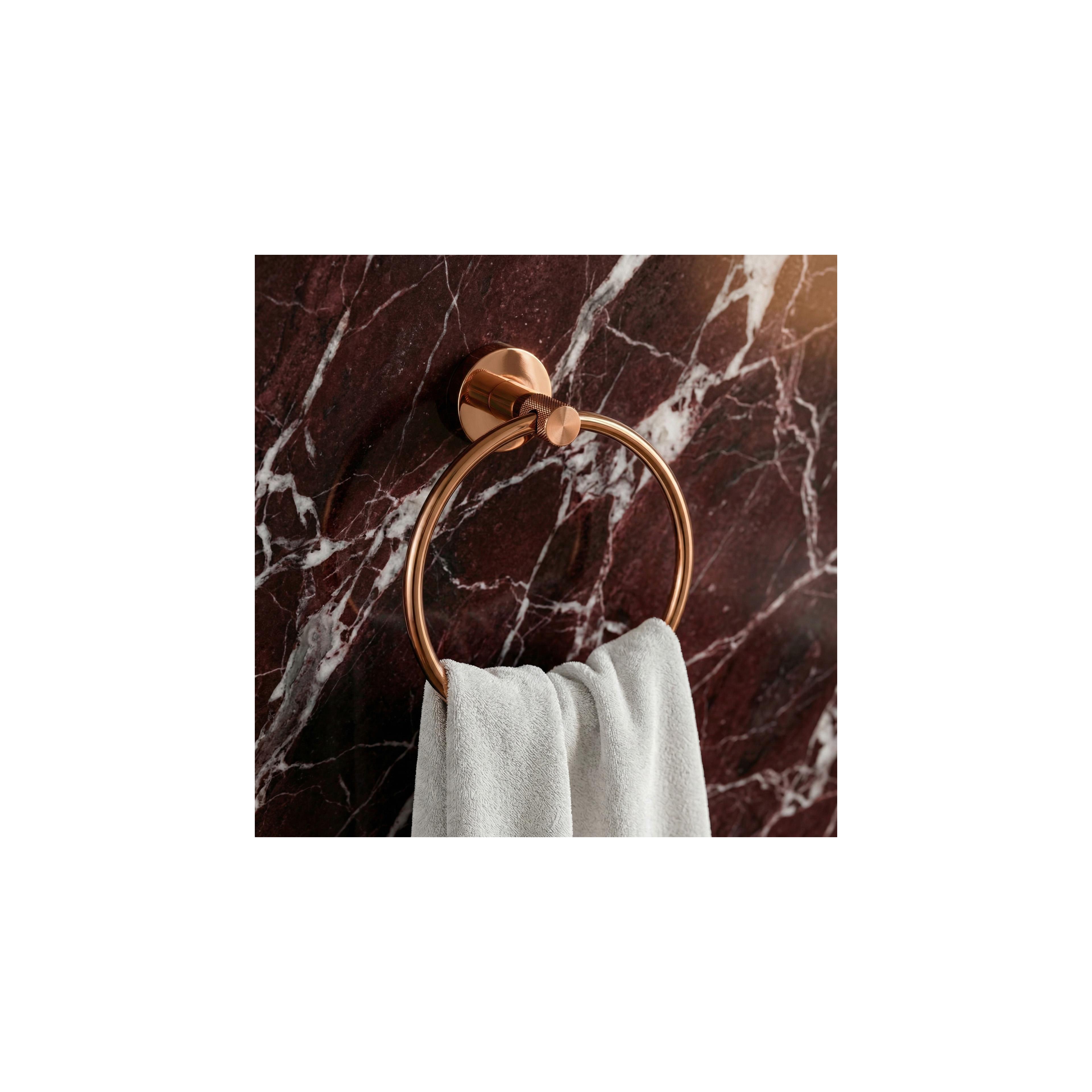 Handtuchhalter Ring 6610 Modern Copper