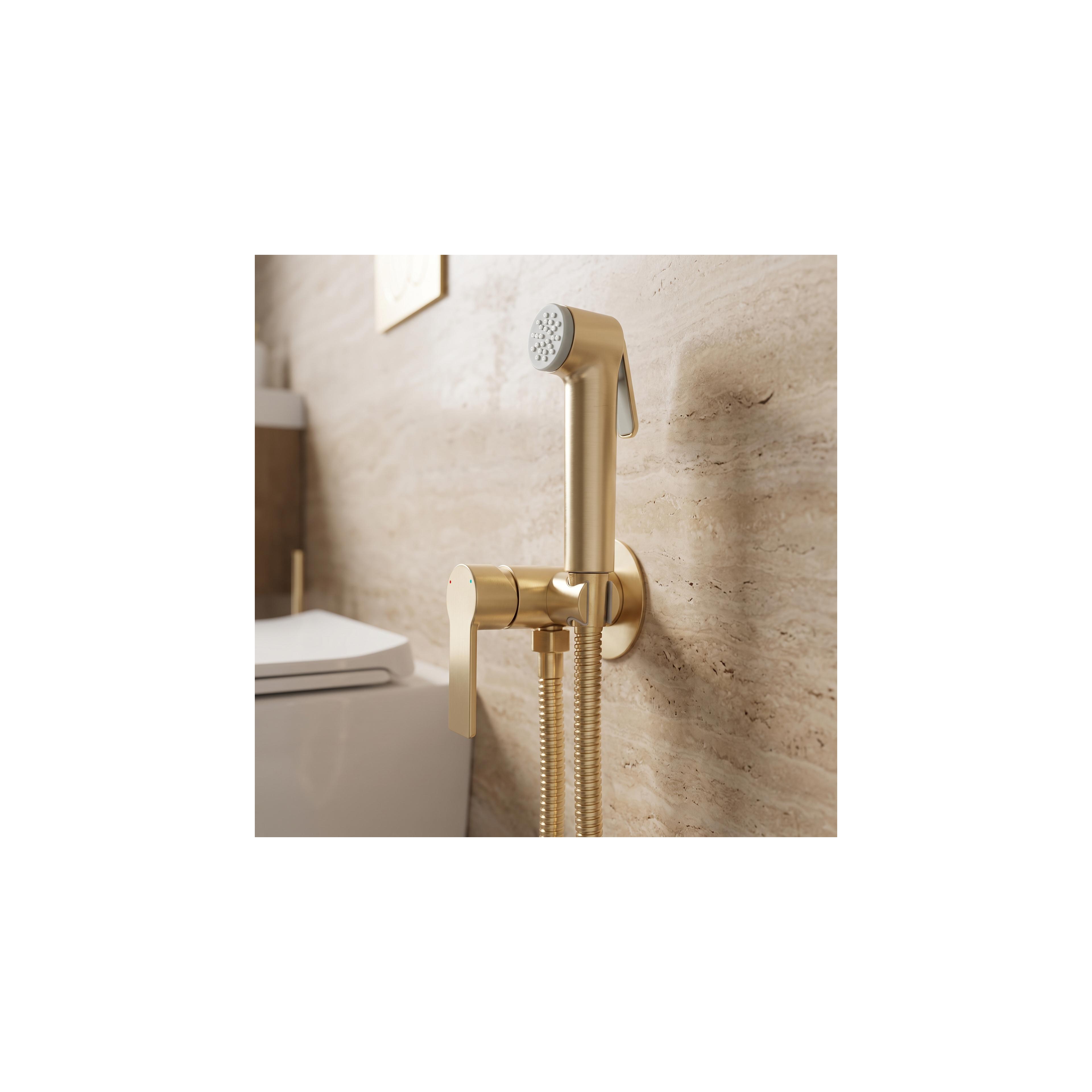 Bidet faucet REA Argus Brush Gold