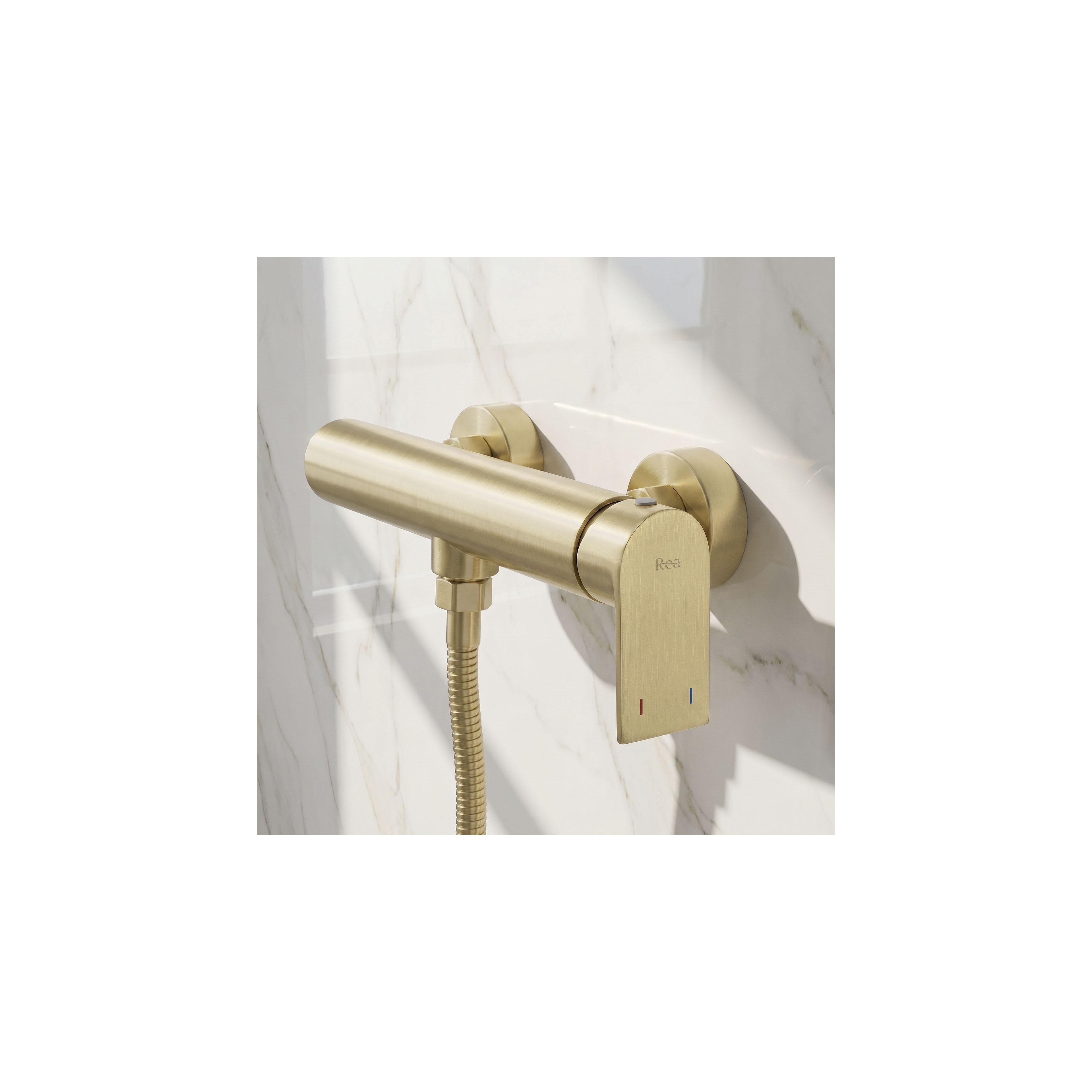 Wannenarmatur REA Hunter Brush Gold