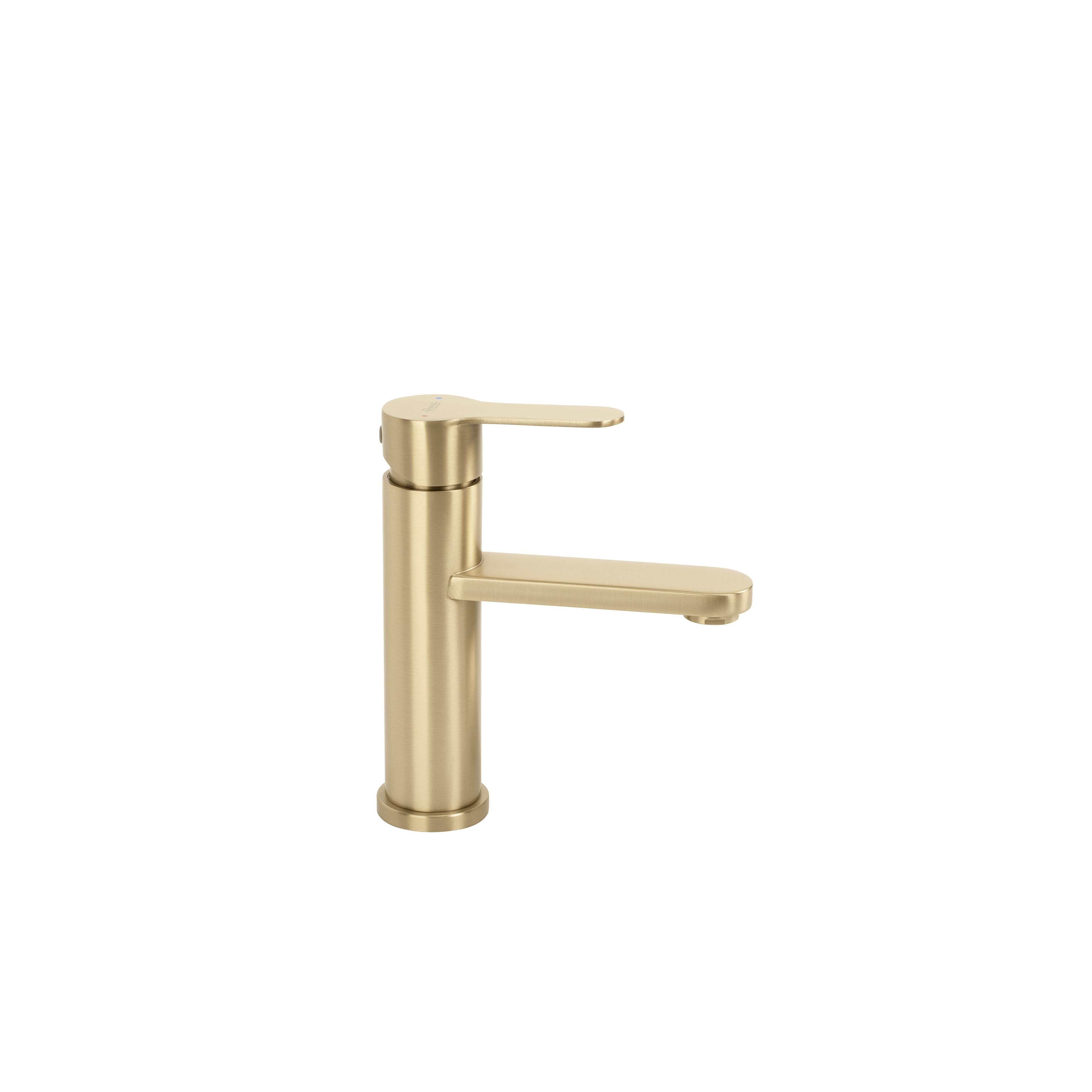 Waschbeckenarmatur Rea Arcos Brush Gold