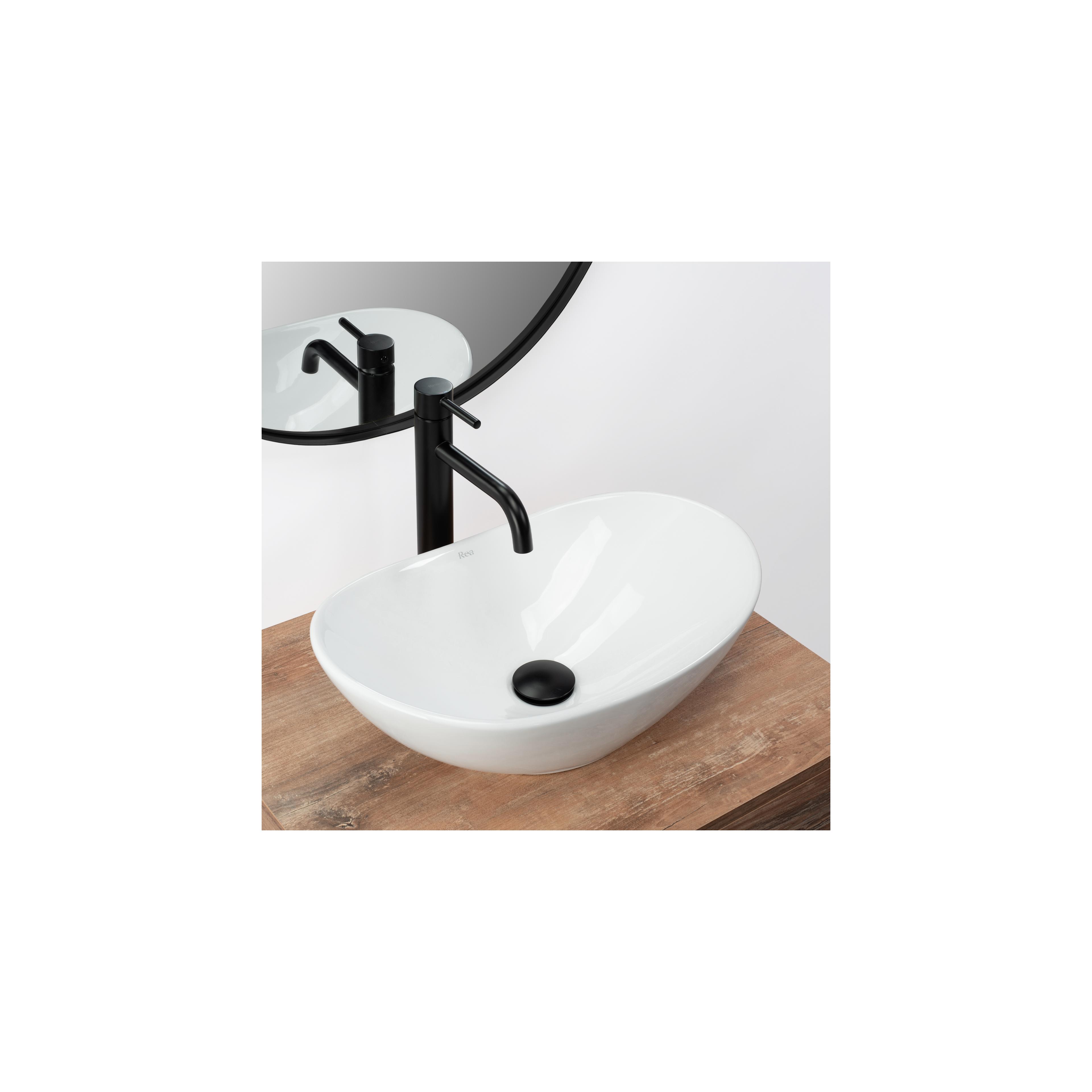 Nadgradni umivaonik REA Royal Mini White