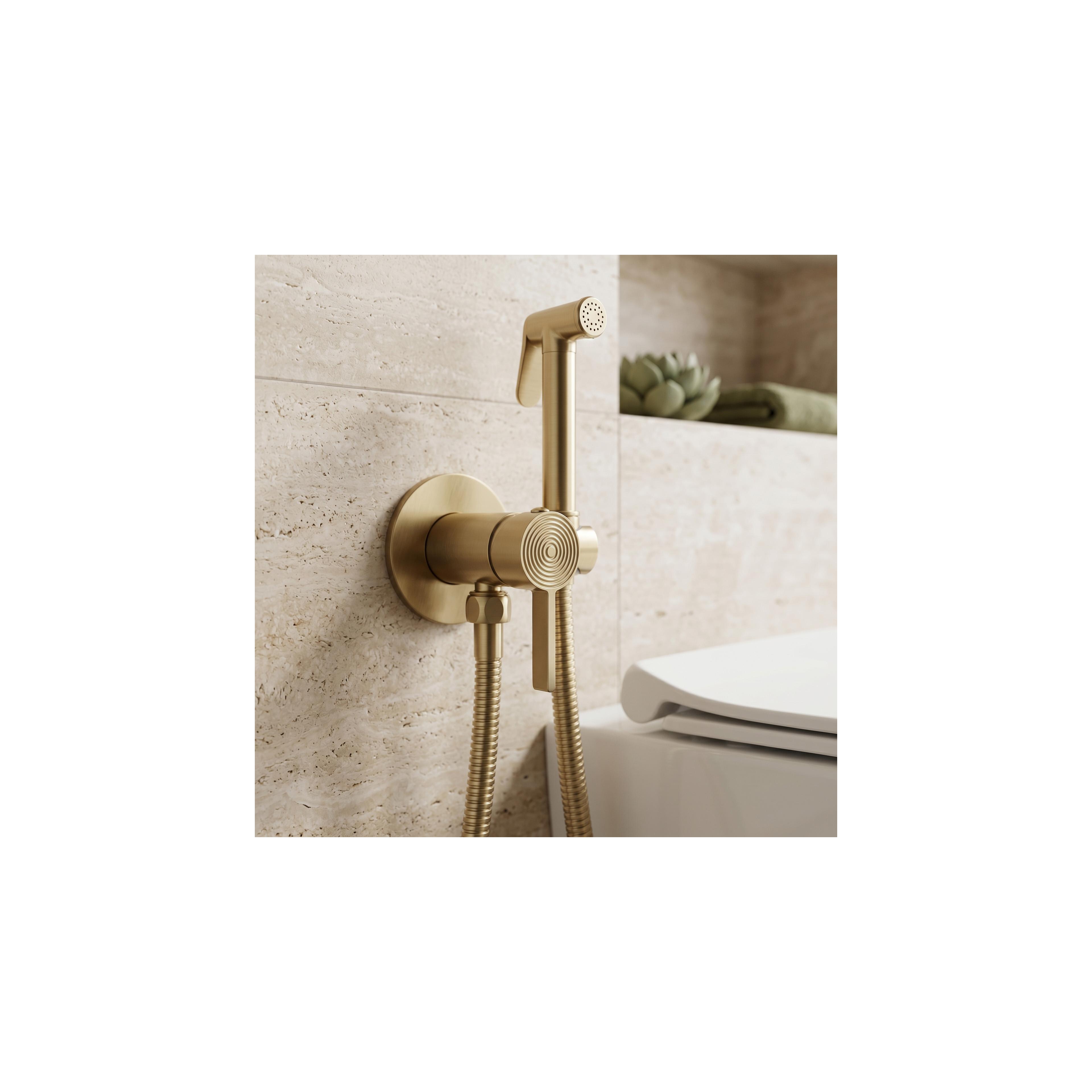 Bidetarmatur Rea Foster Brush Gold
