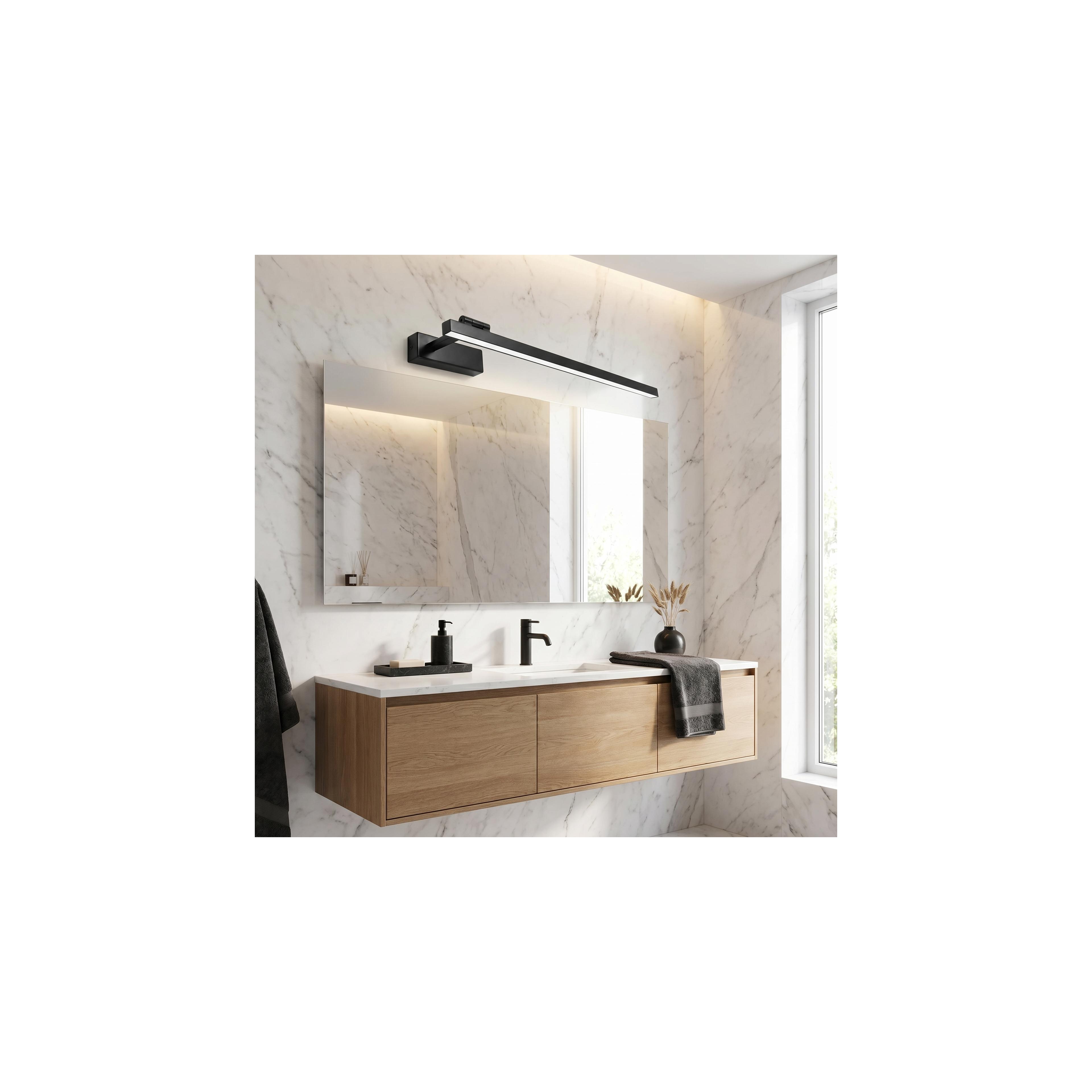 Bad LED-Wandleuchte SWE035-1W 60cm BLACK