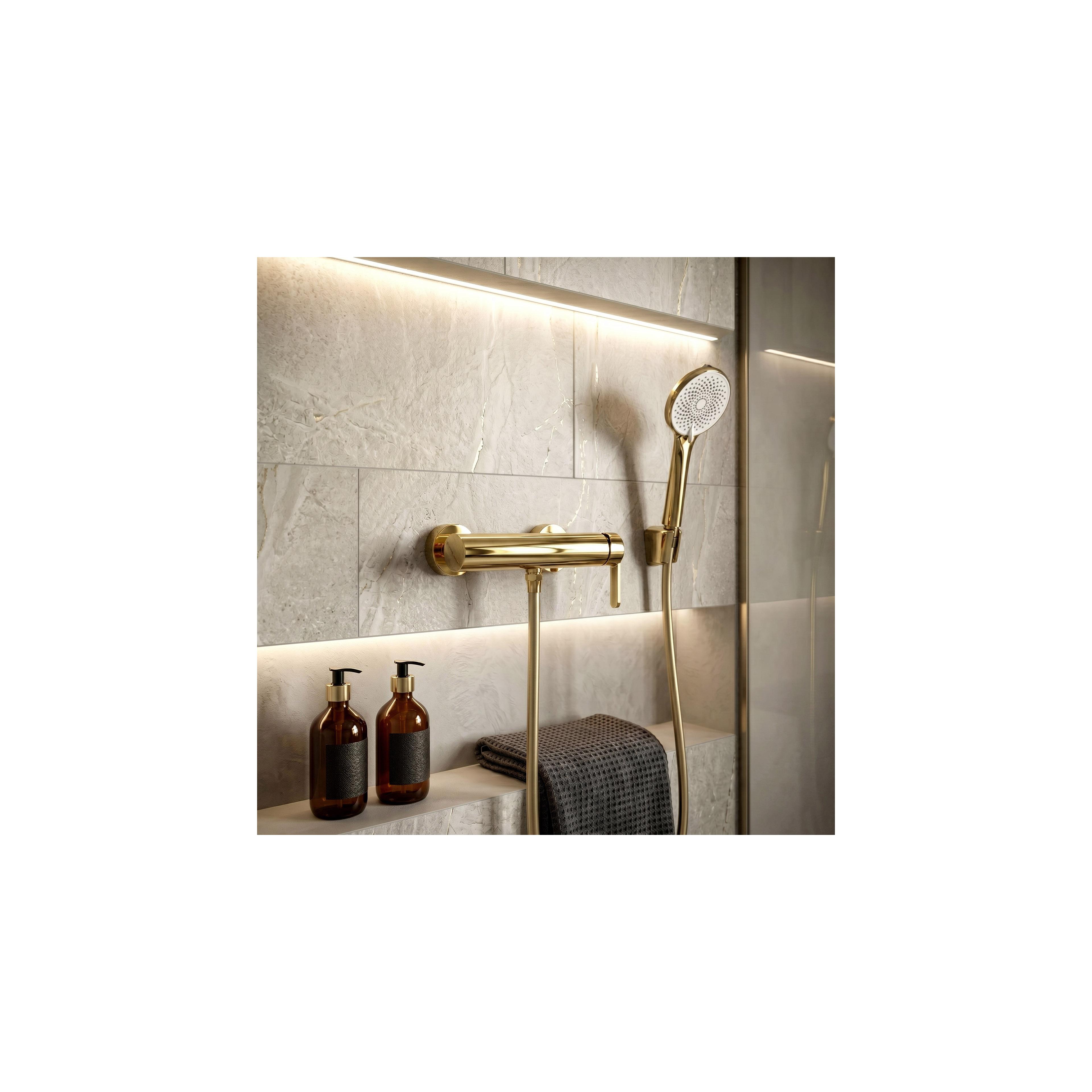 Duschschlauch mit Verdrehschutz Rea Gold 150 cm