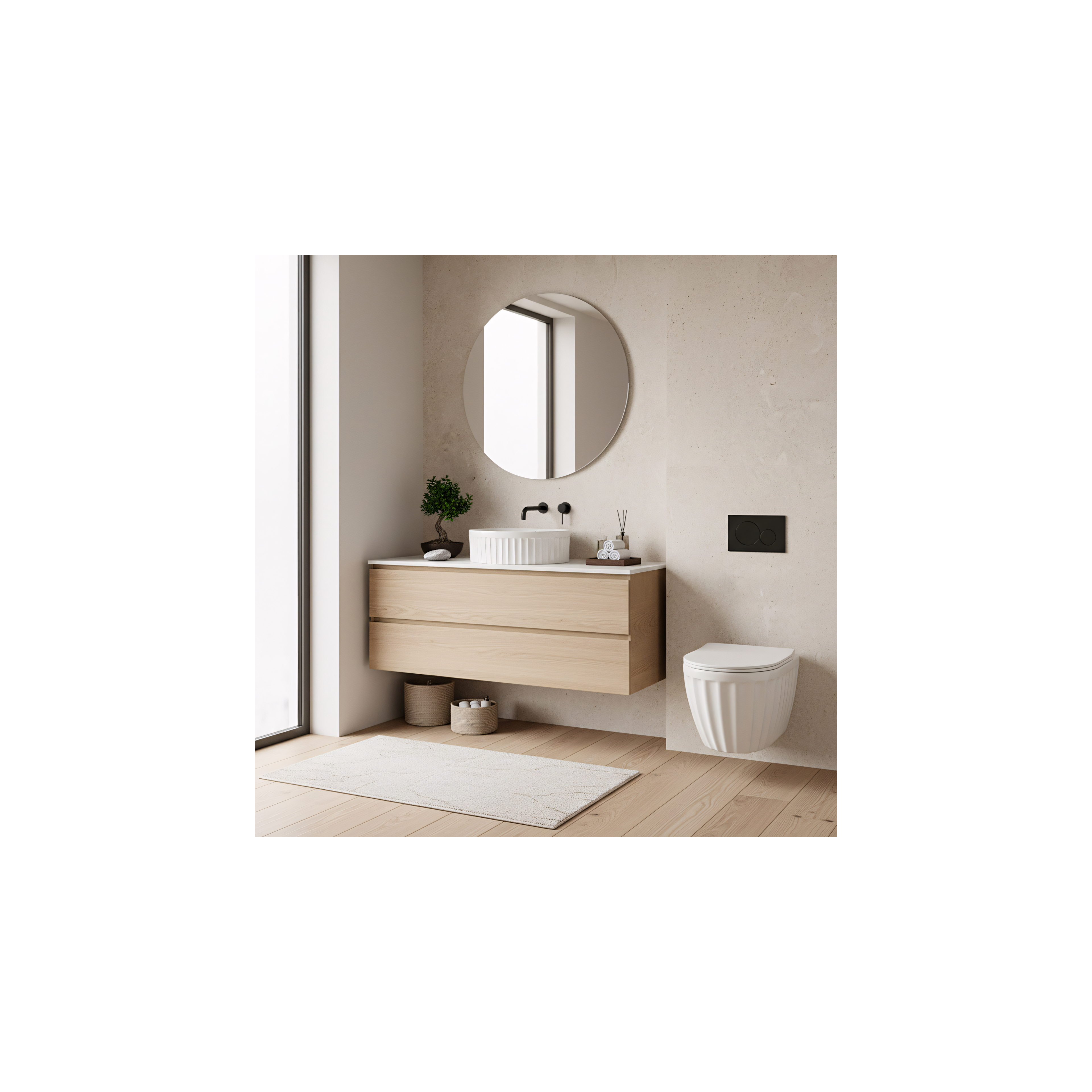 Misa WC Duo podwieszana Rea Duo Tornado White