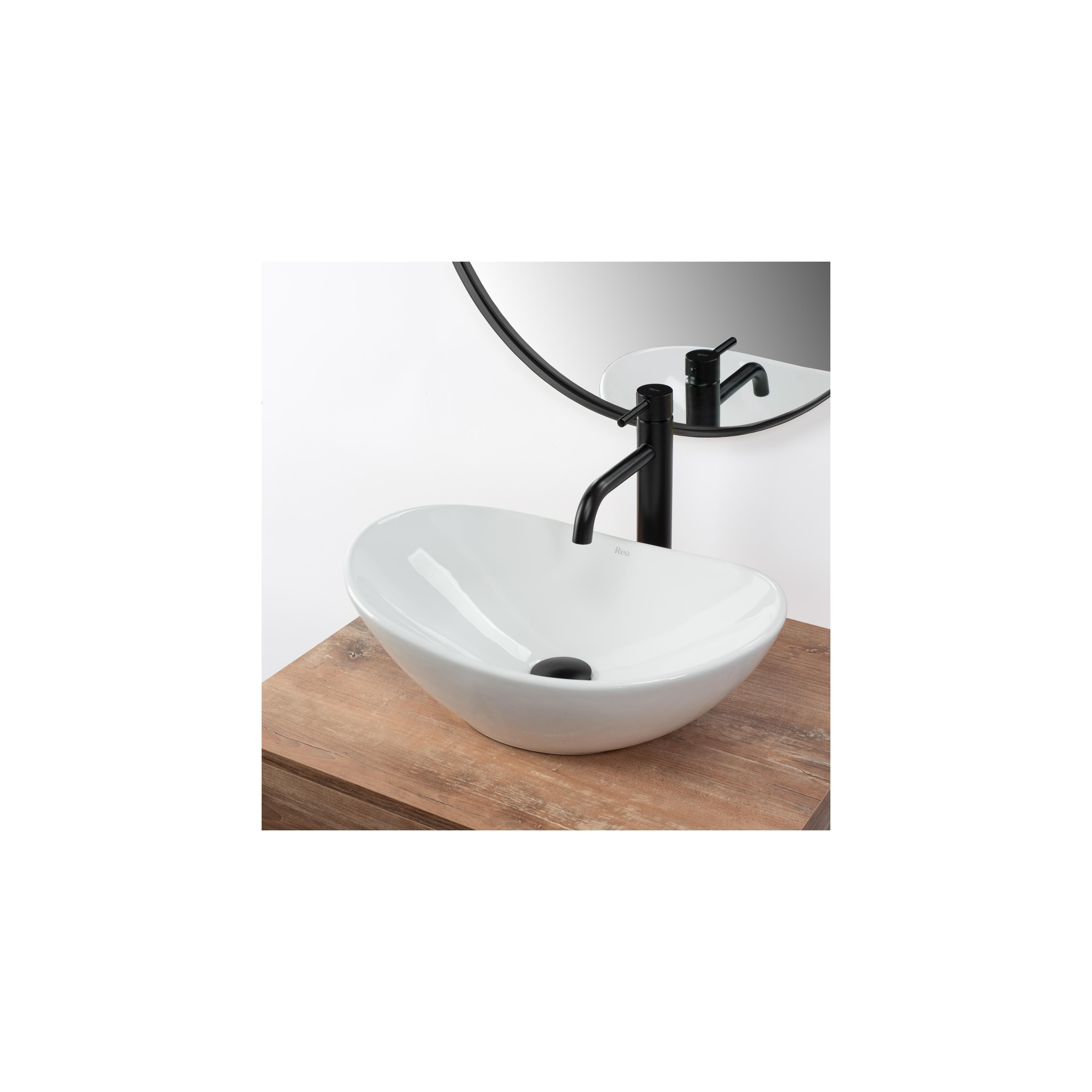 Nadgradni umivaonik REA Royal Mini White