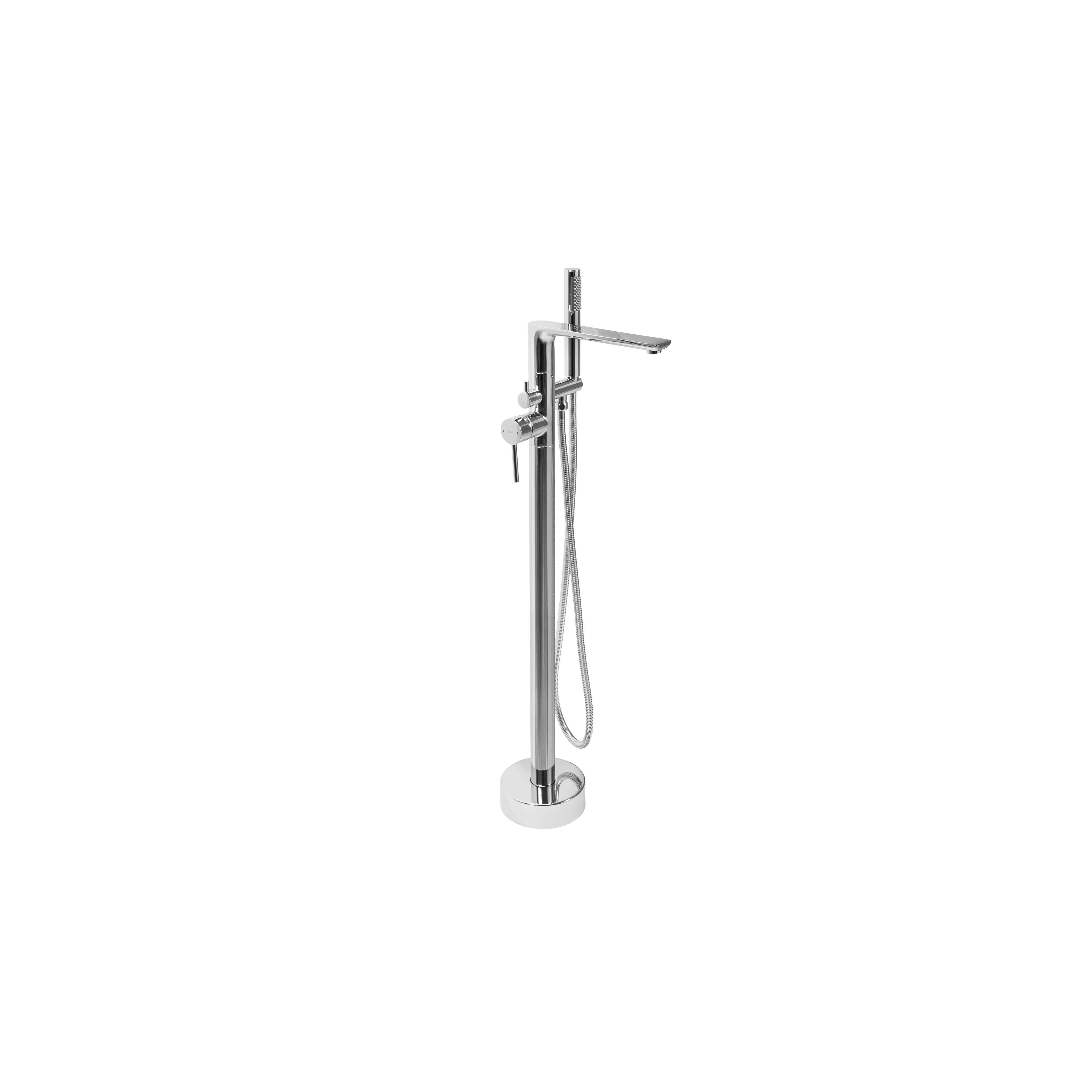 Frei stehende Armatur Rea Flores Chrome
