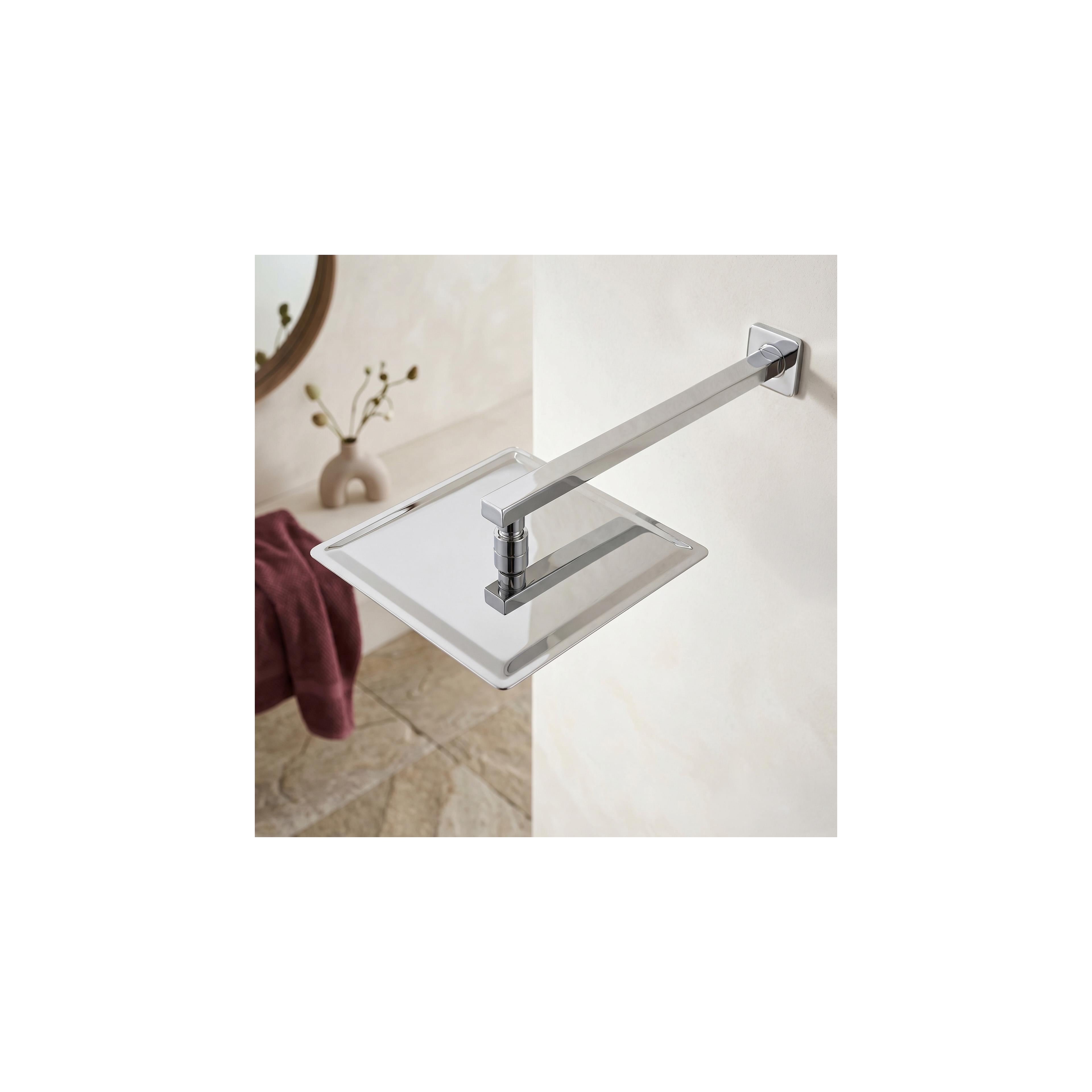 Kvadratna tuš ruža REA JS-P015 25cm Chrome