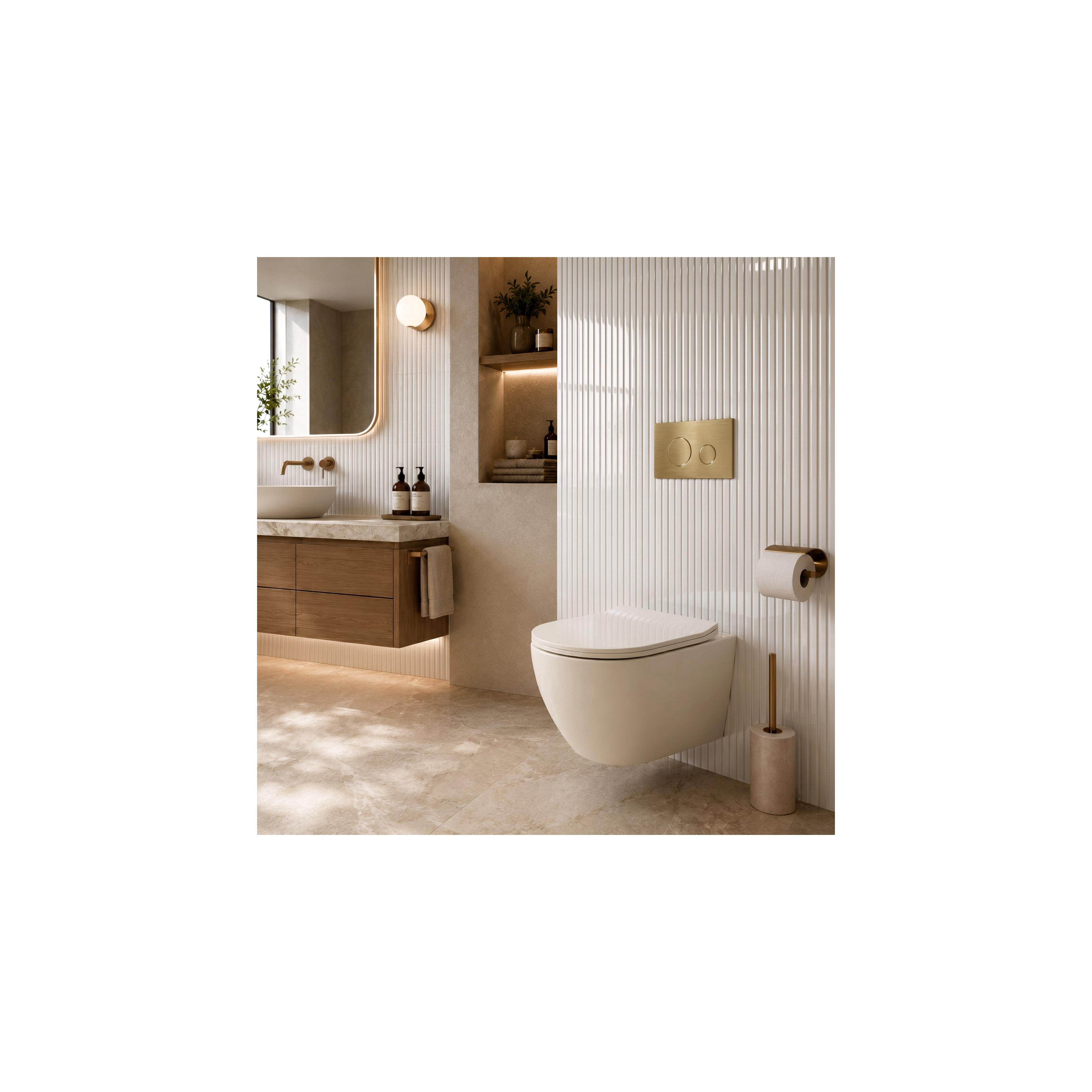 toilet bowl REA Focus Tornado Creme