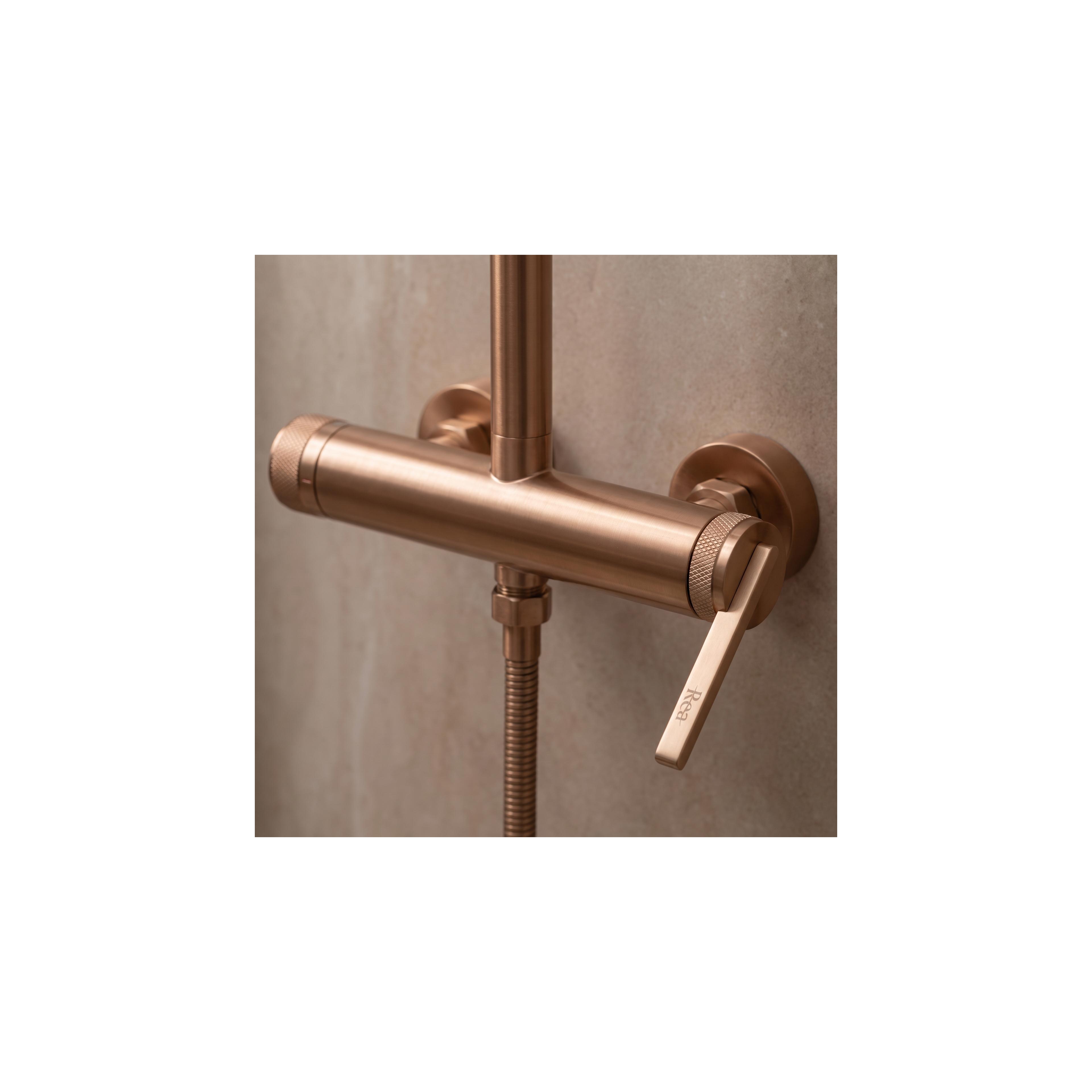Duschgarnitur Rea Grace Brush Copper