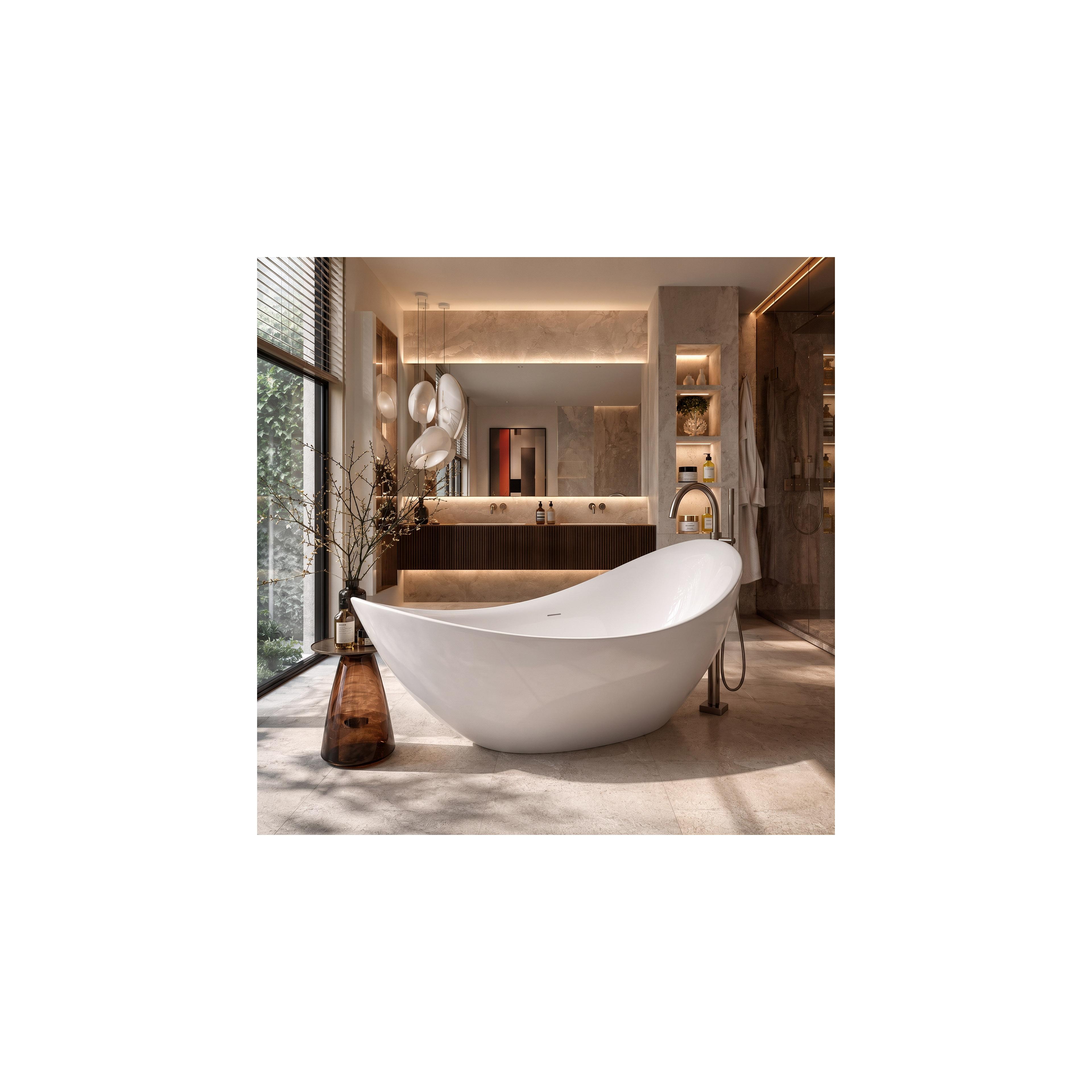 Freistehende Badewanne Rea Maris 180
