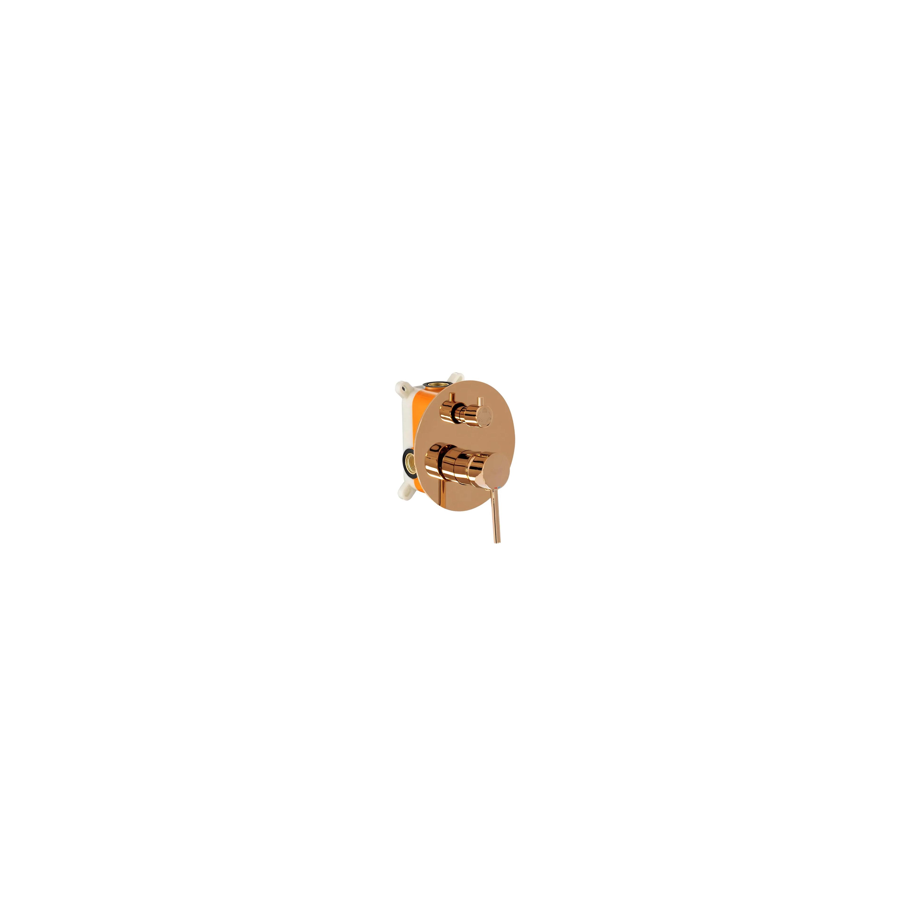 Rea Lungo Copper slēptās vannas un dušas komplekts + BOX