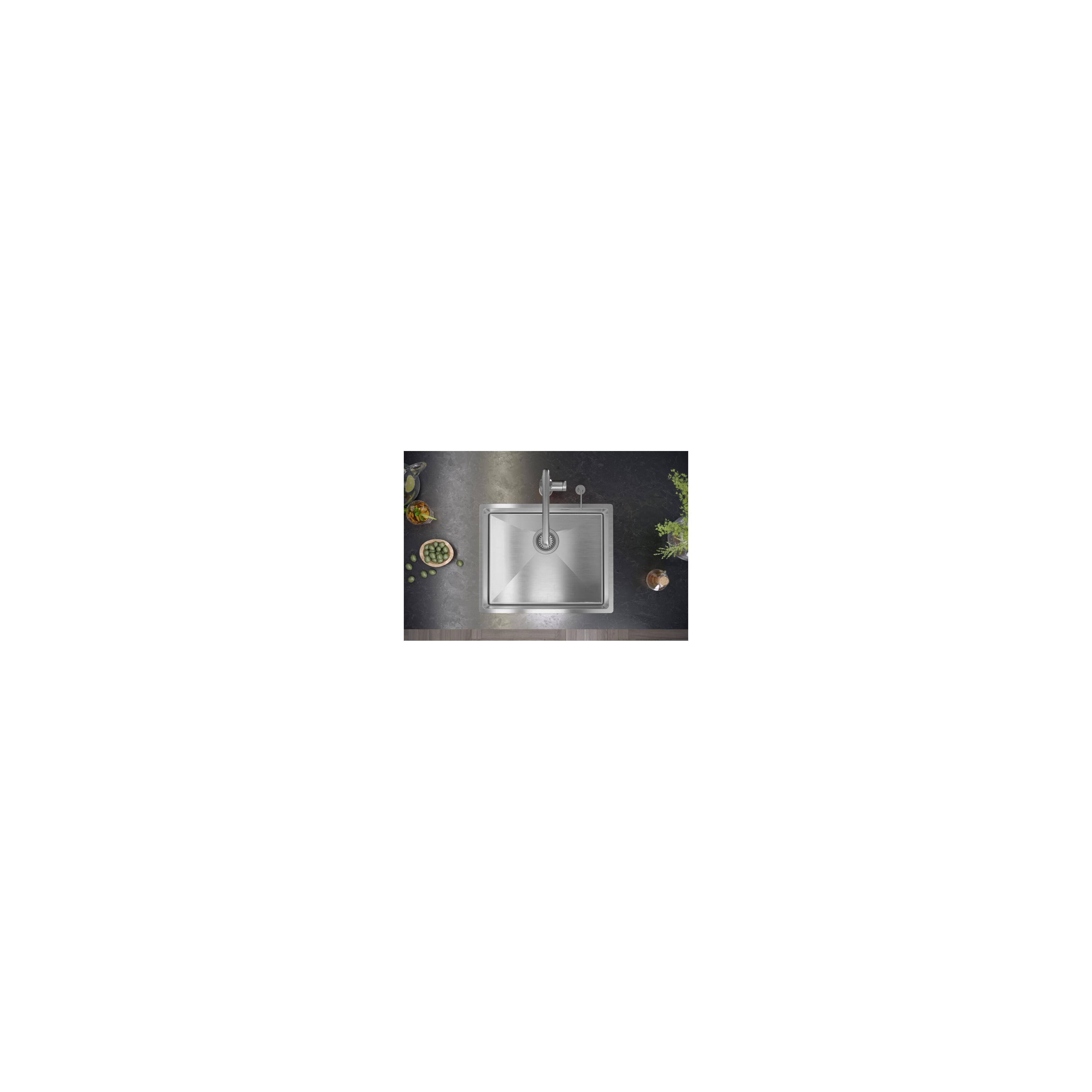 Edelstahlspüle ANTHONY 60 BRUSH NICKEL