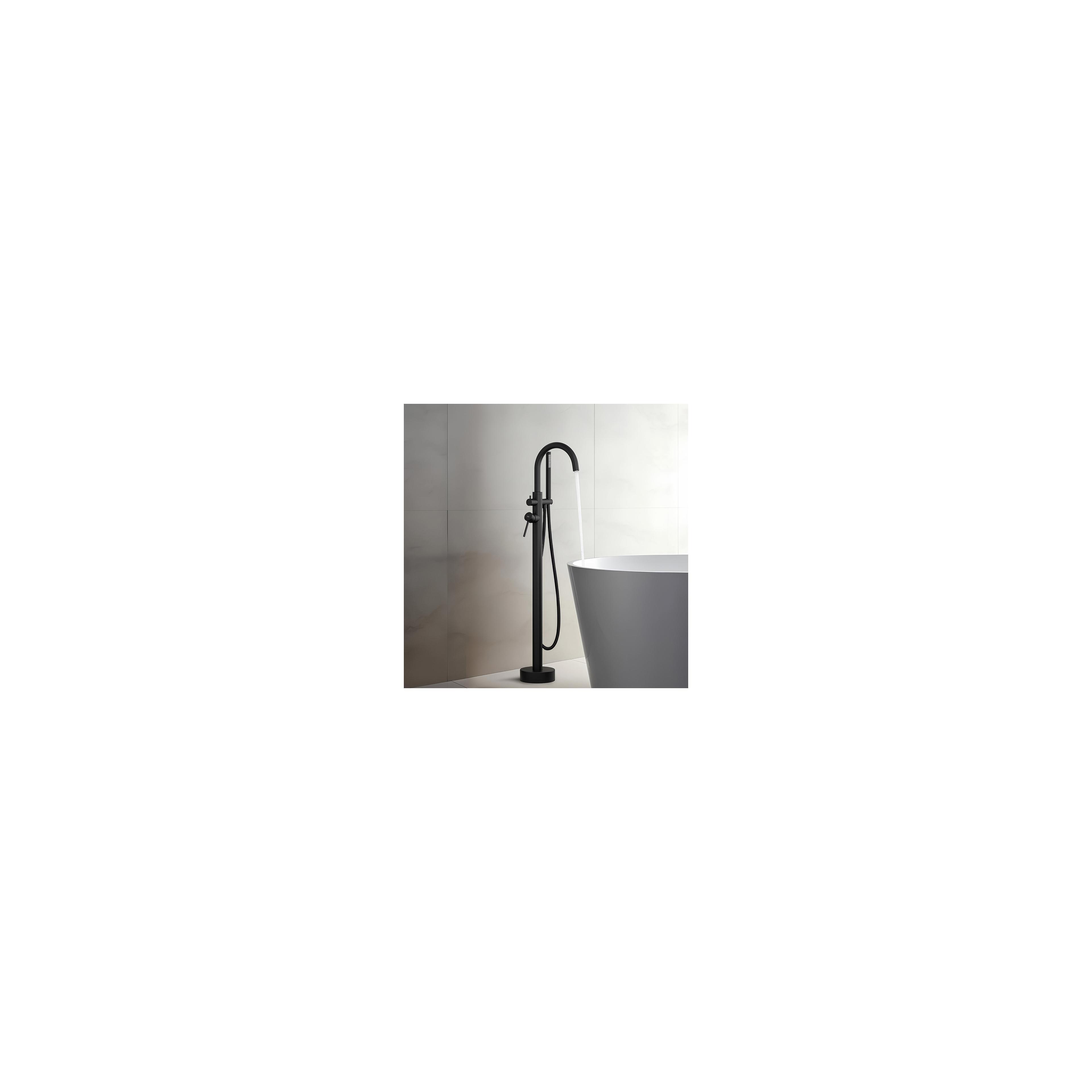 Frei stehende Armatur Rea Lungo Black