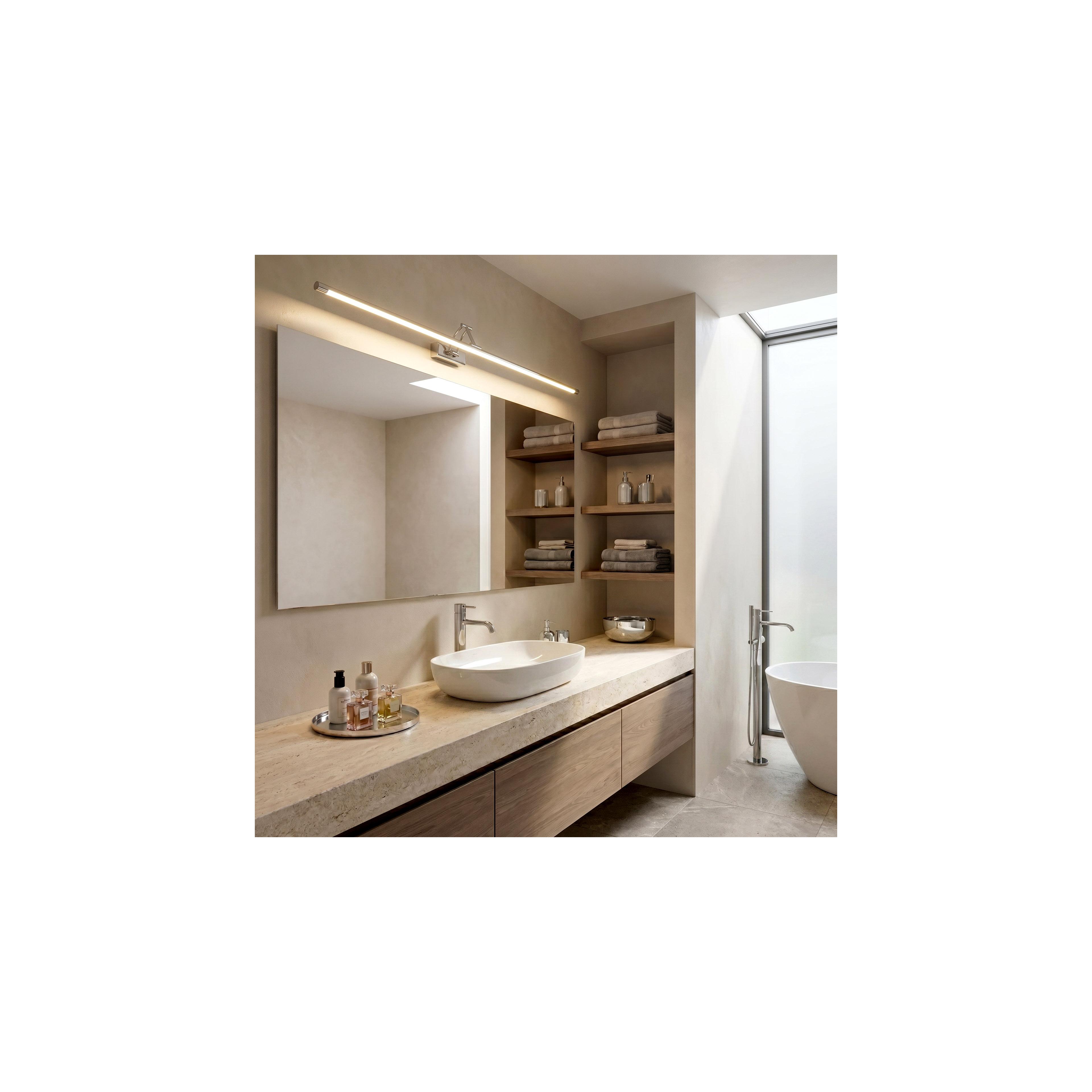 LED аплик за баня SWE018-1W 80cm Chrome