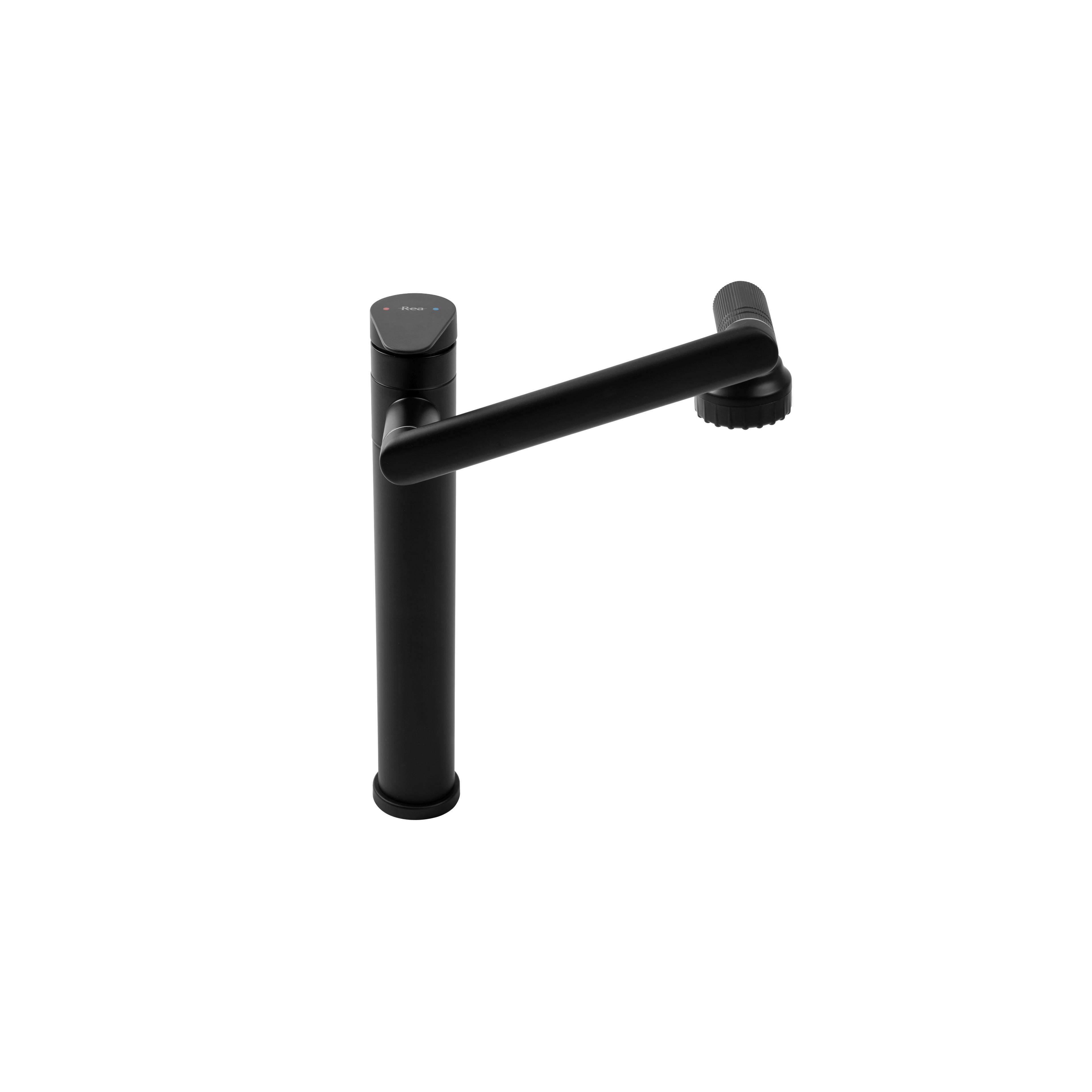 Waschbeckenarmatur Rea PACO Black High