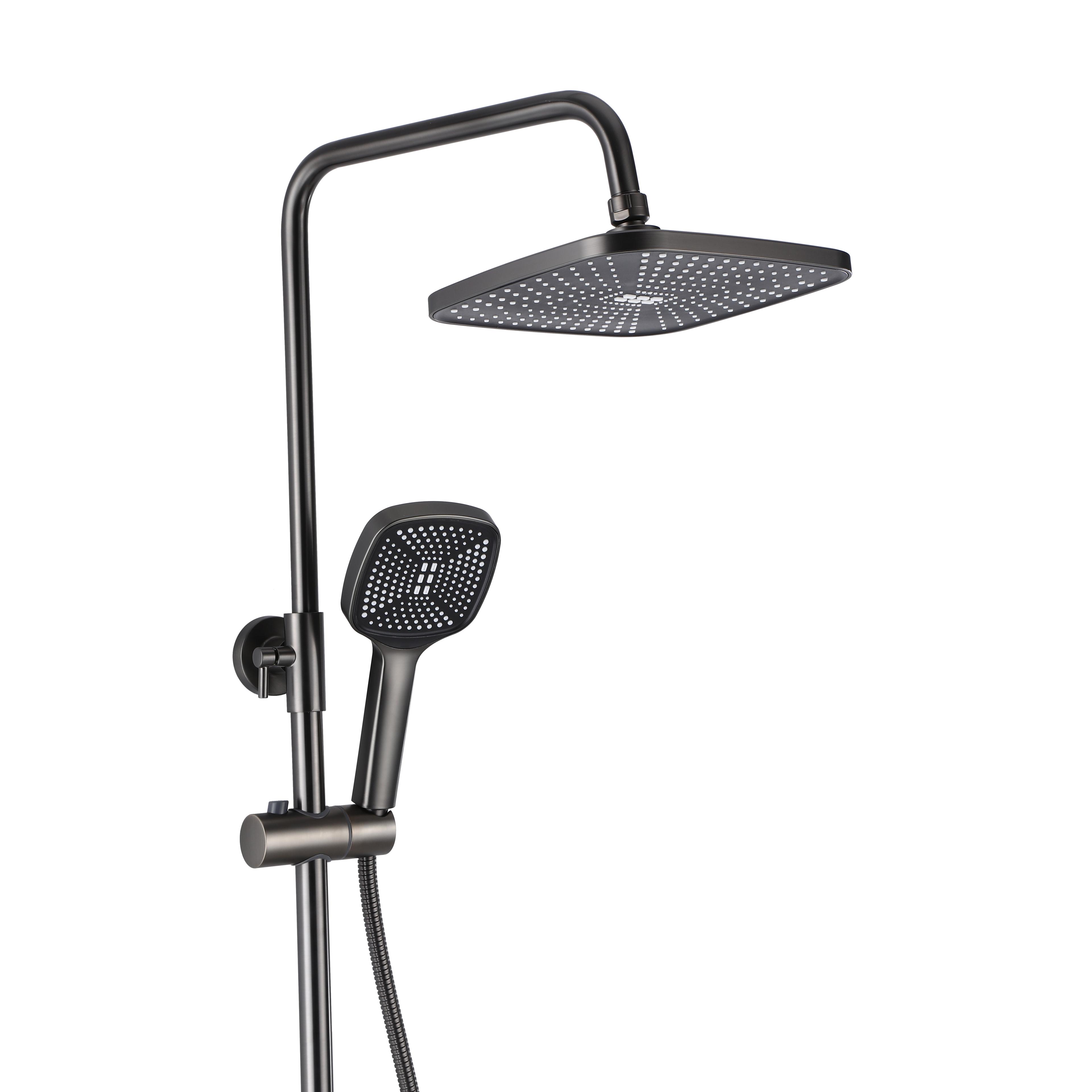 Shower set REA STORM Titanium