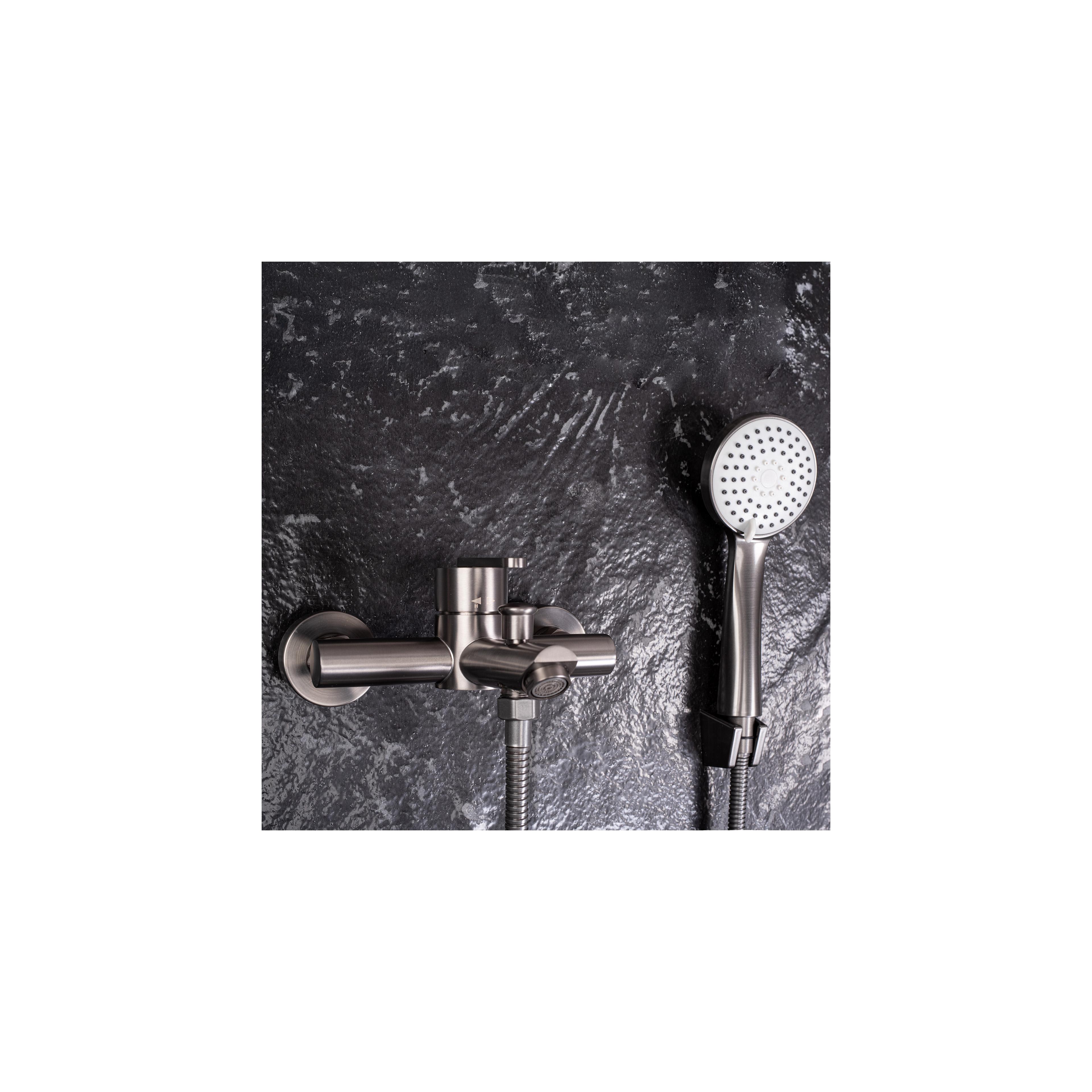 Wannenarmatur REA Ontario Gun Grey
