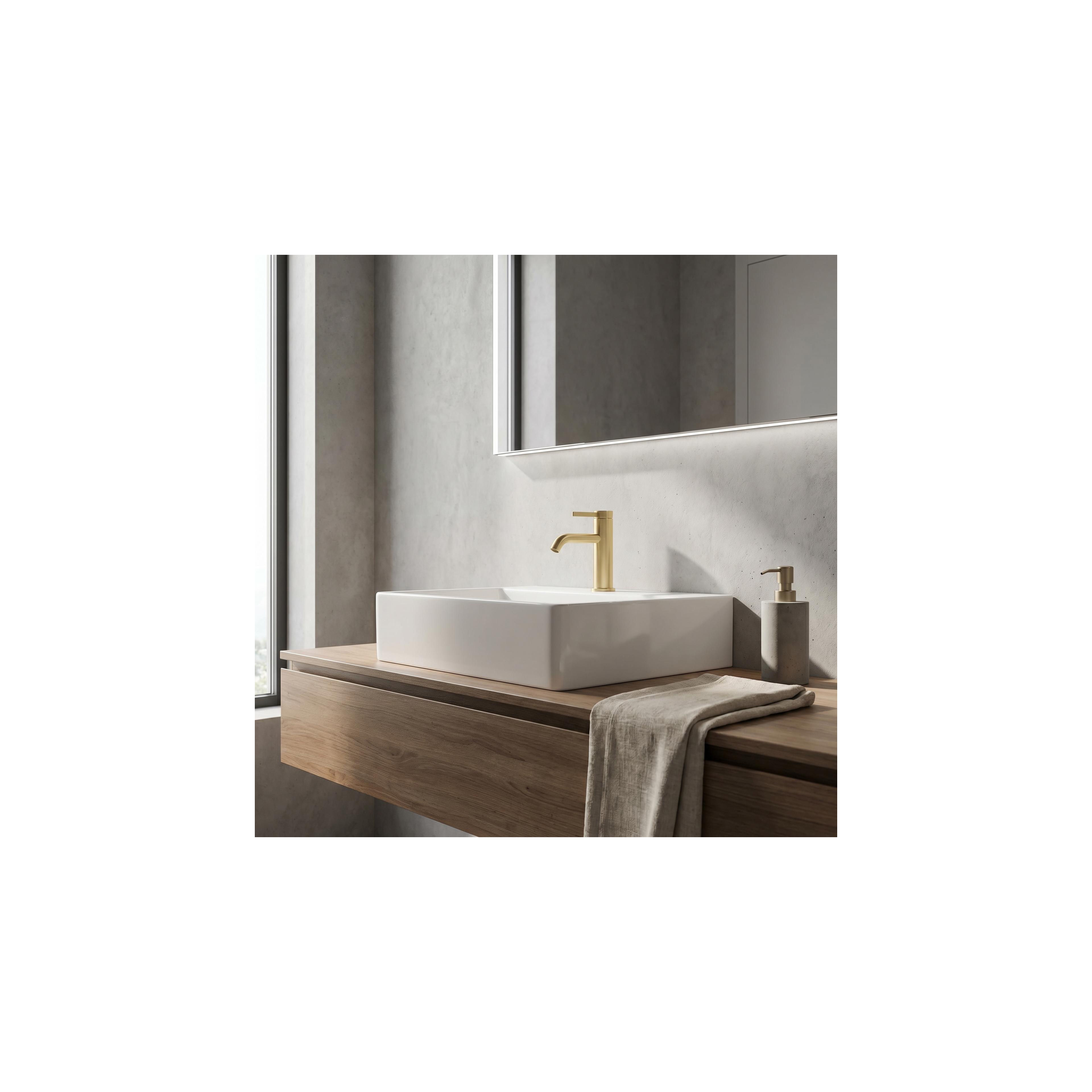 Bathroom faucet Rea Rivo Brush Gold